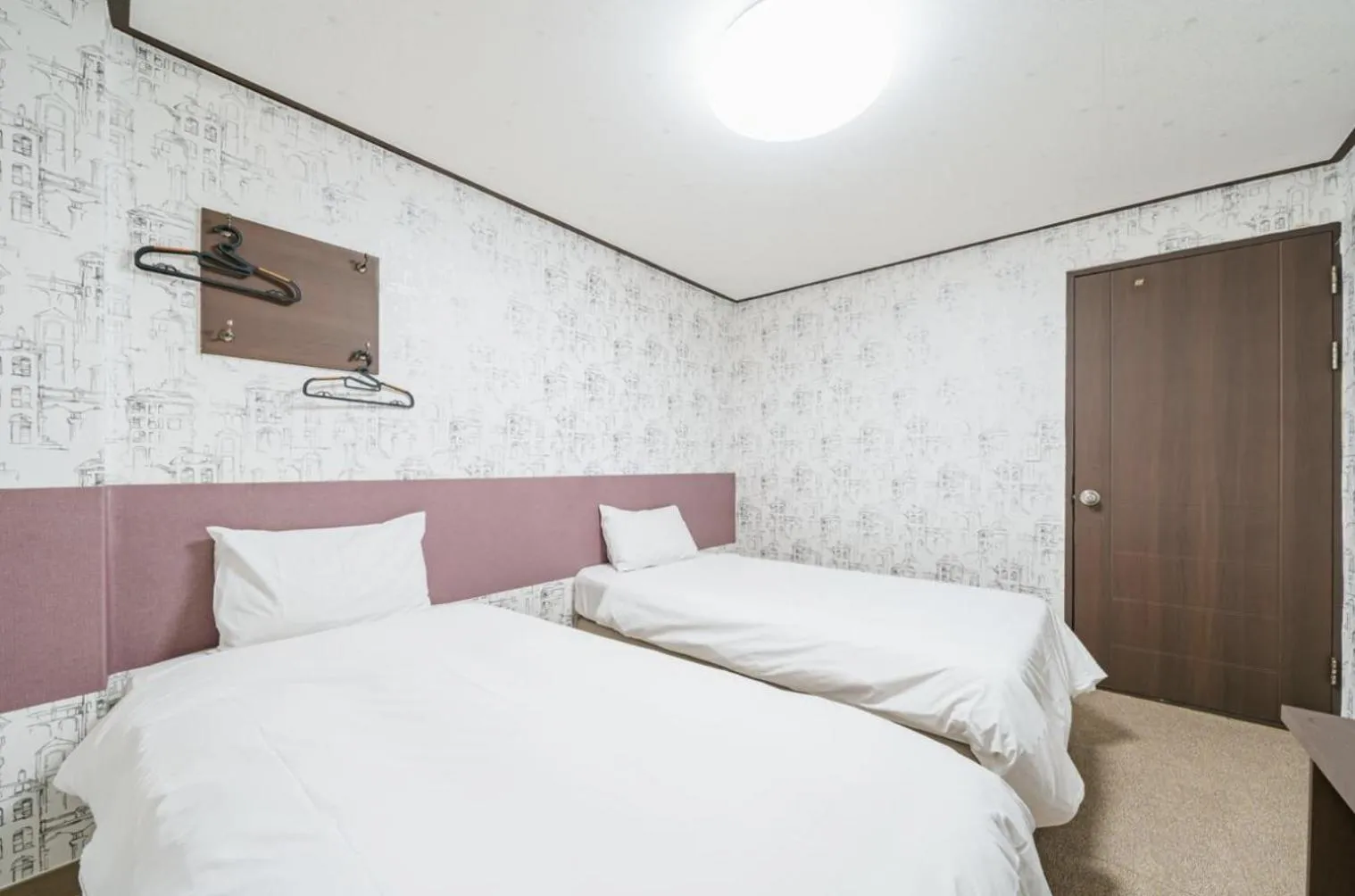 Bed in Manhattan Hotel