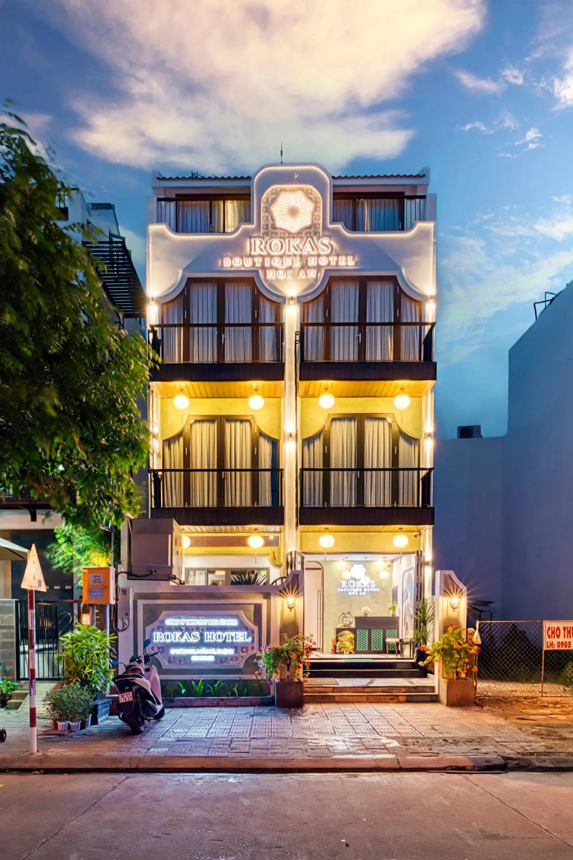 Property building in Rokas Hoi An Boutique Hotel