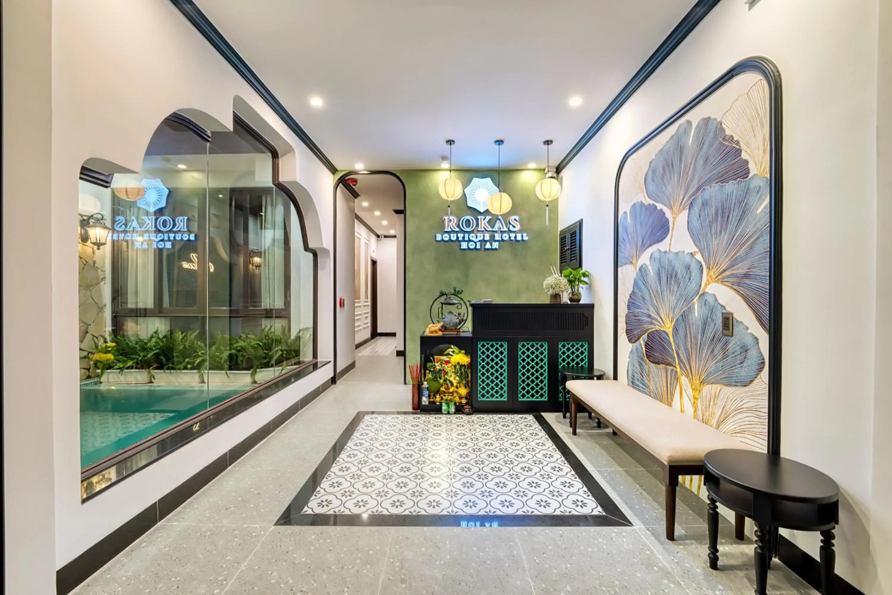 Lobby or reception in Rokas Hoi An Boutique Hotel Lobby or reception in Rokas Hoi An Boutique Hotel