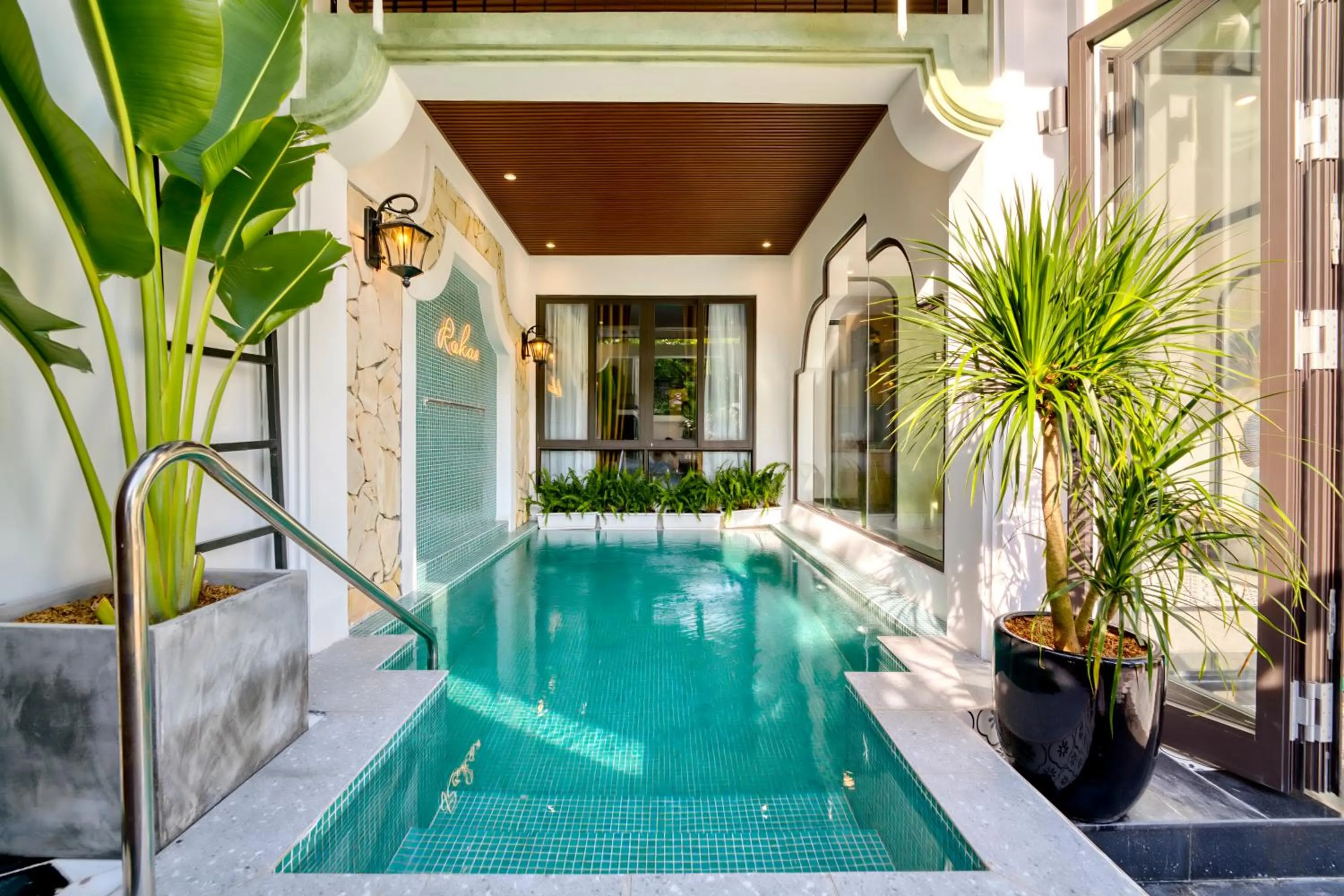 Garden in Rokas Hoi An Boutique Hotel