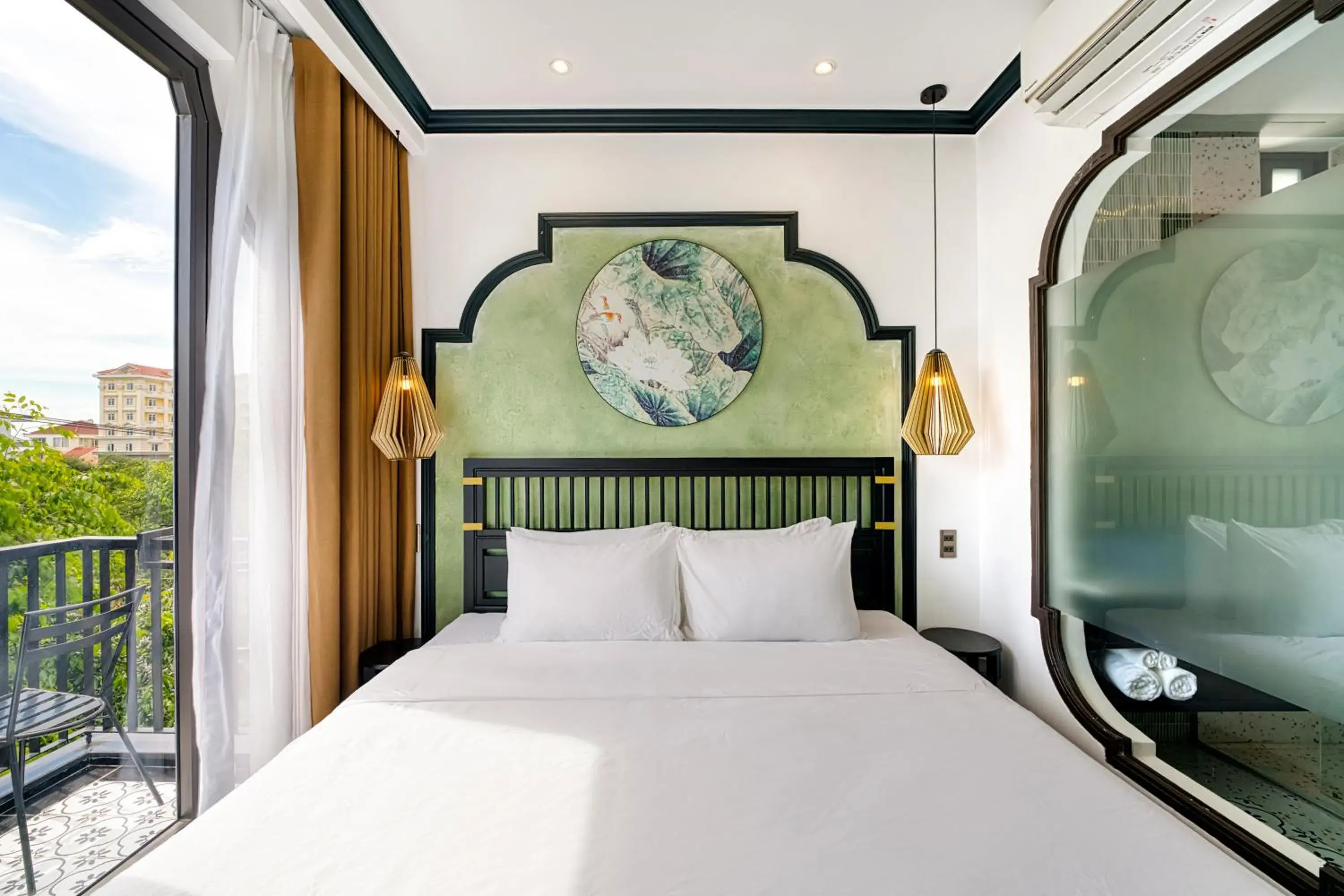 Bed in Rokas Hoi An Boutique Hotel Bed in Rokas Hoi An Boutique Hotel