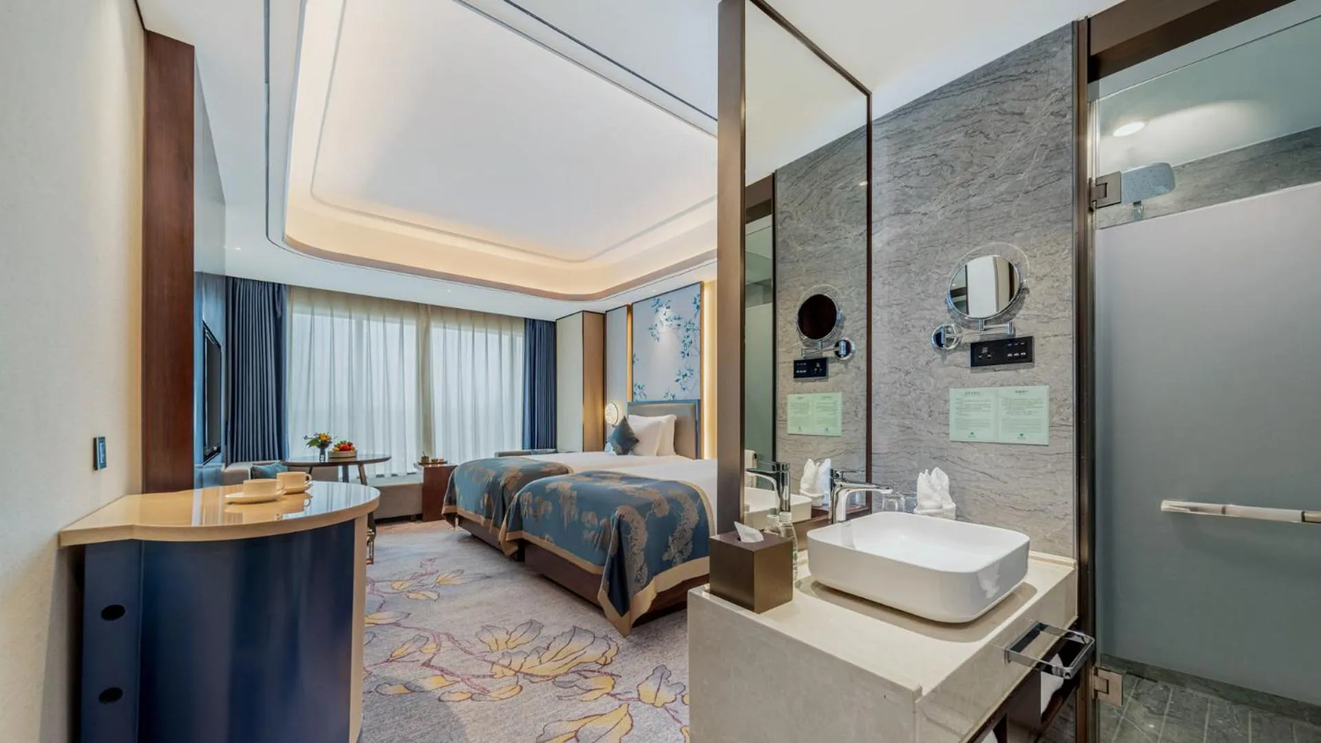 Bed in Nanyuan Hotel