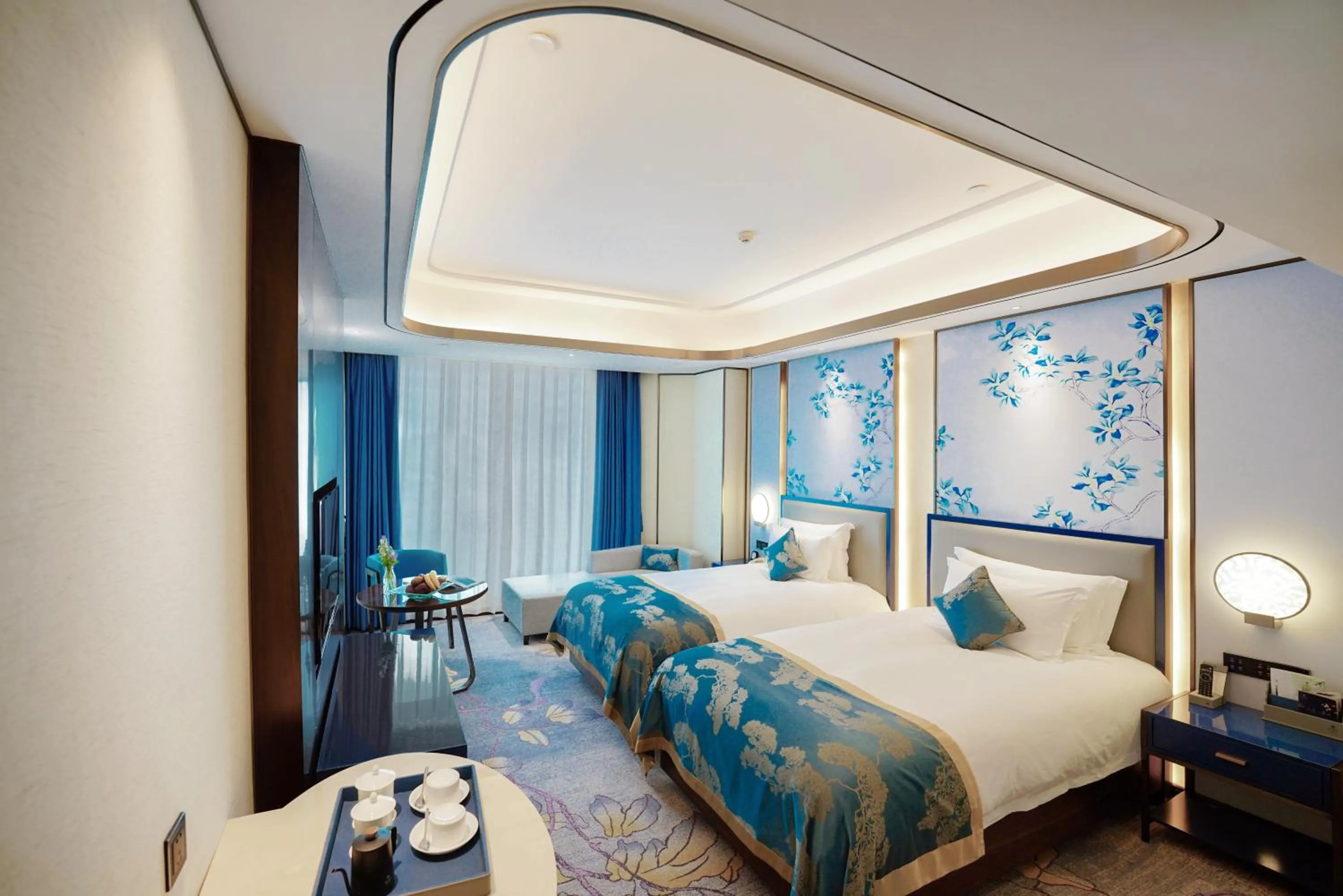 Bed in Nanyuan Hotel