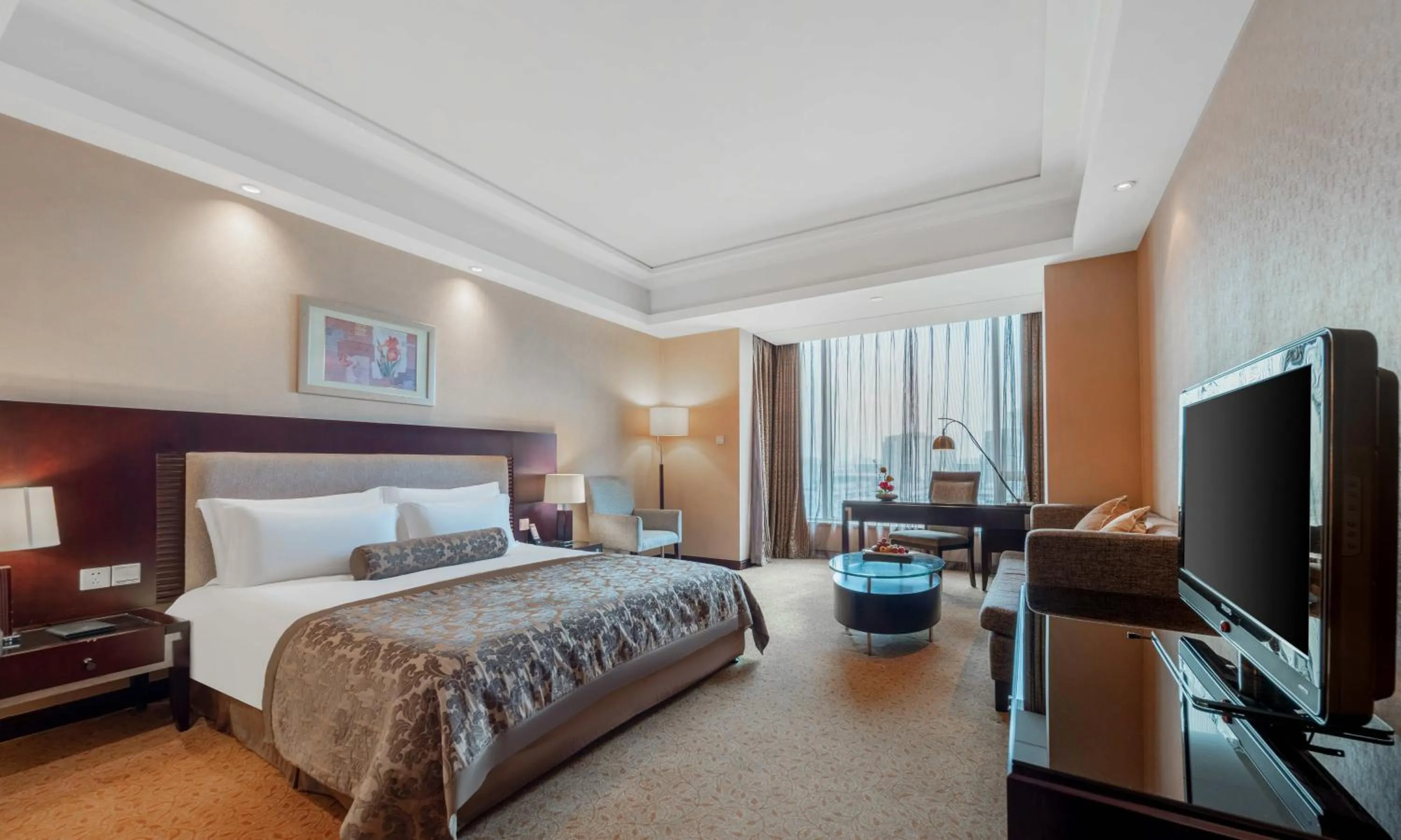 Bed in Nanyuan Hotel