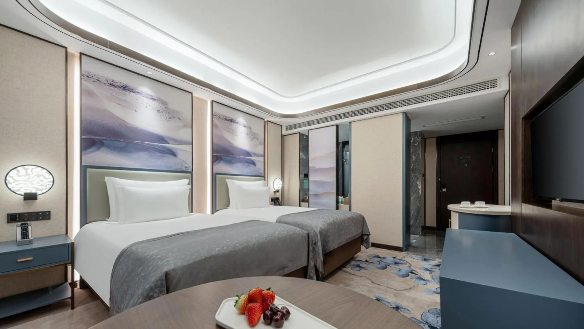 Bed in Nanyuan Hotel