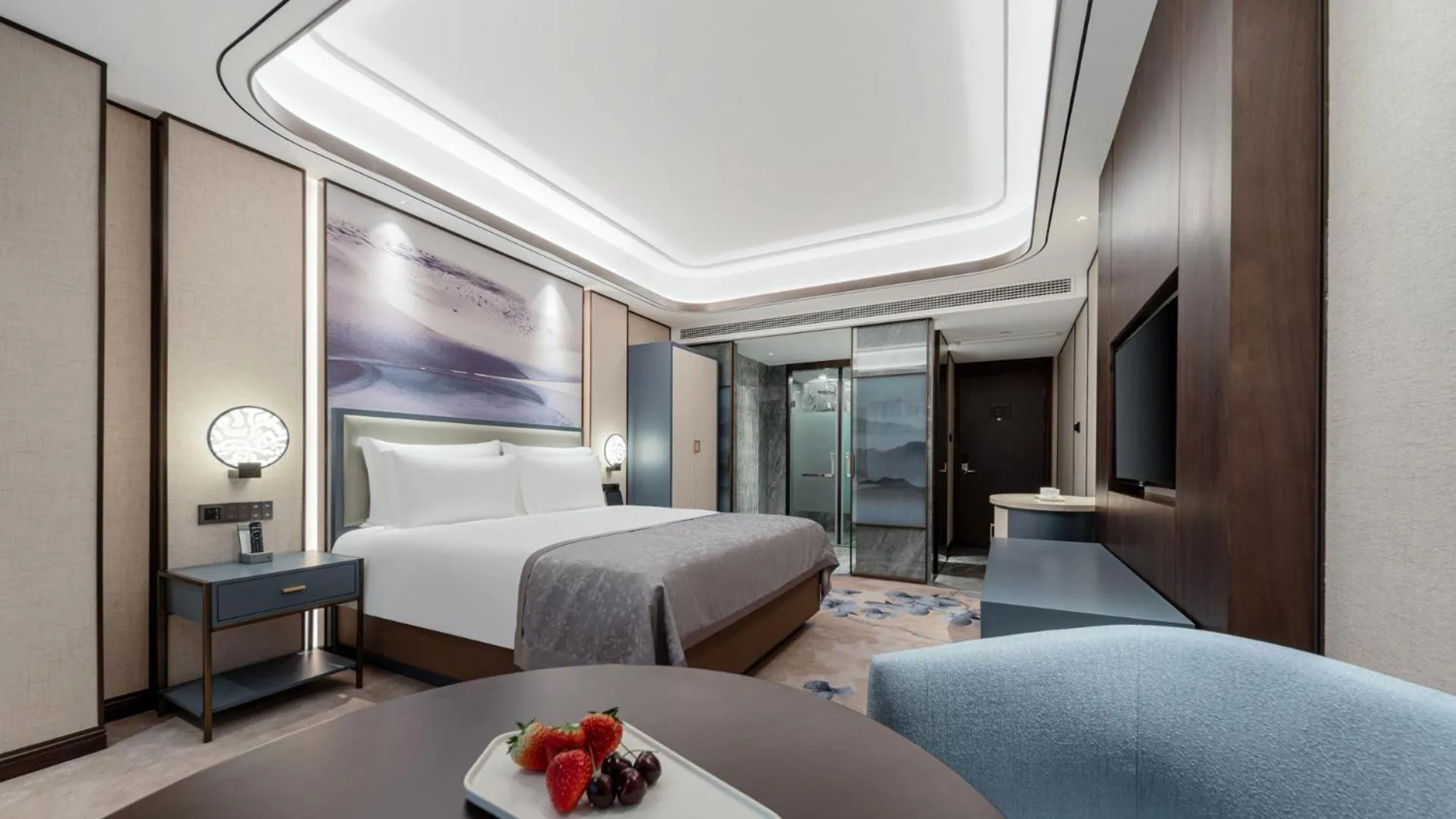 Bed in Nanyuan Hotel