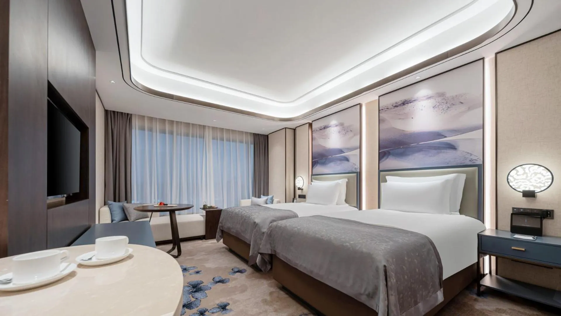 Bed in Nanyuan Hotel