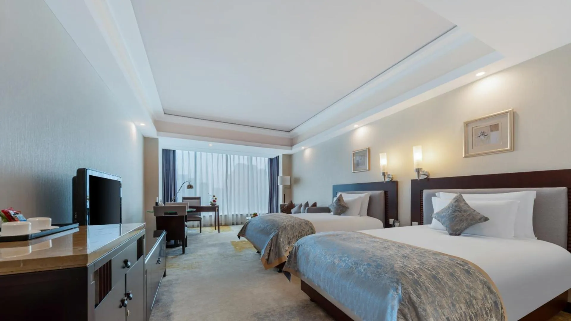 Bed in Nanyuan Hotel