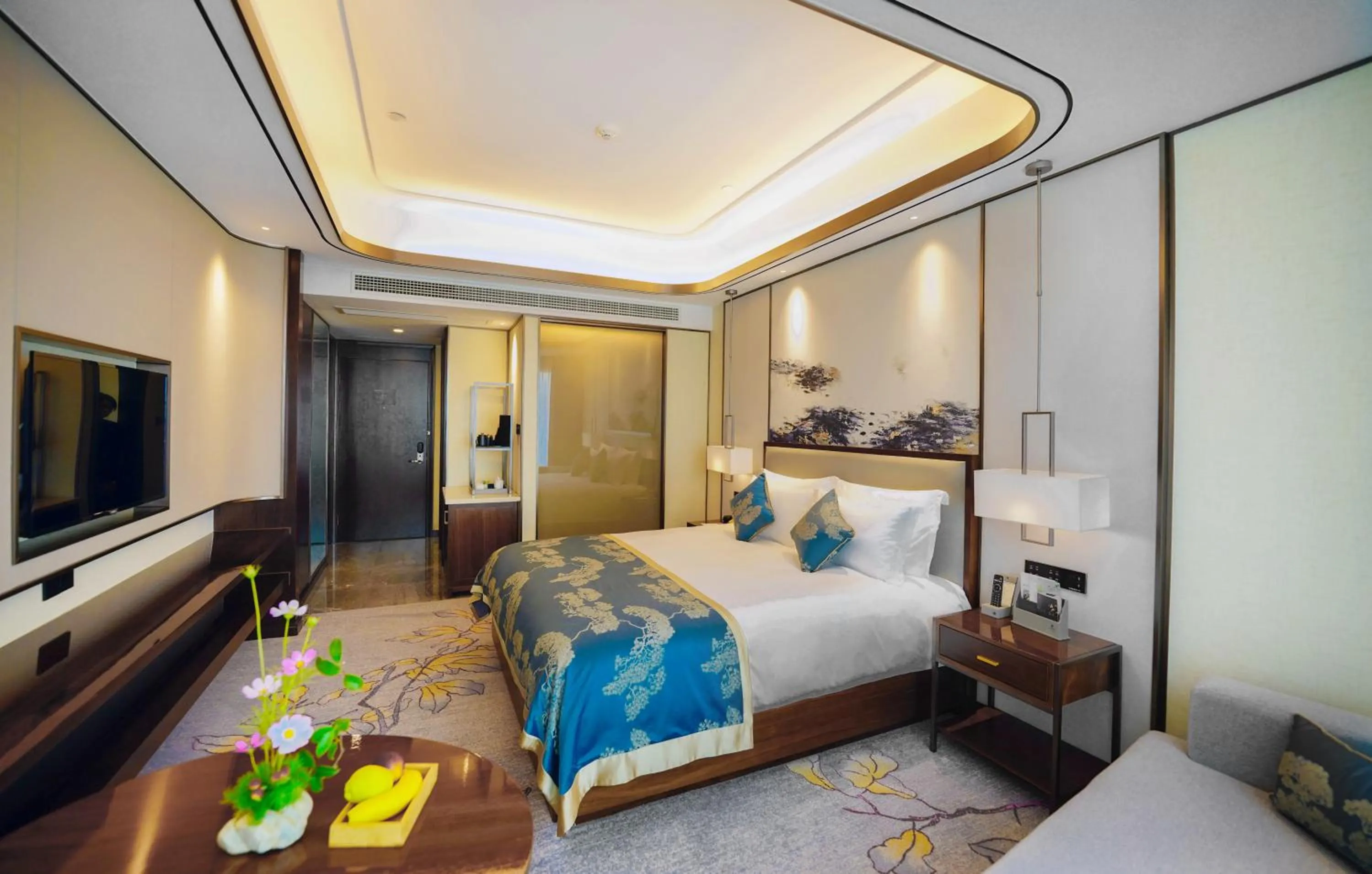 Bed in Nanyuan Hotel