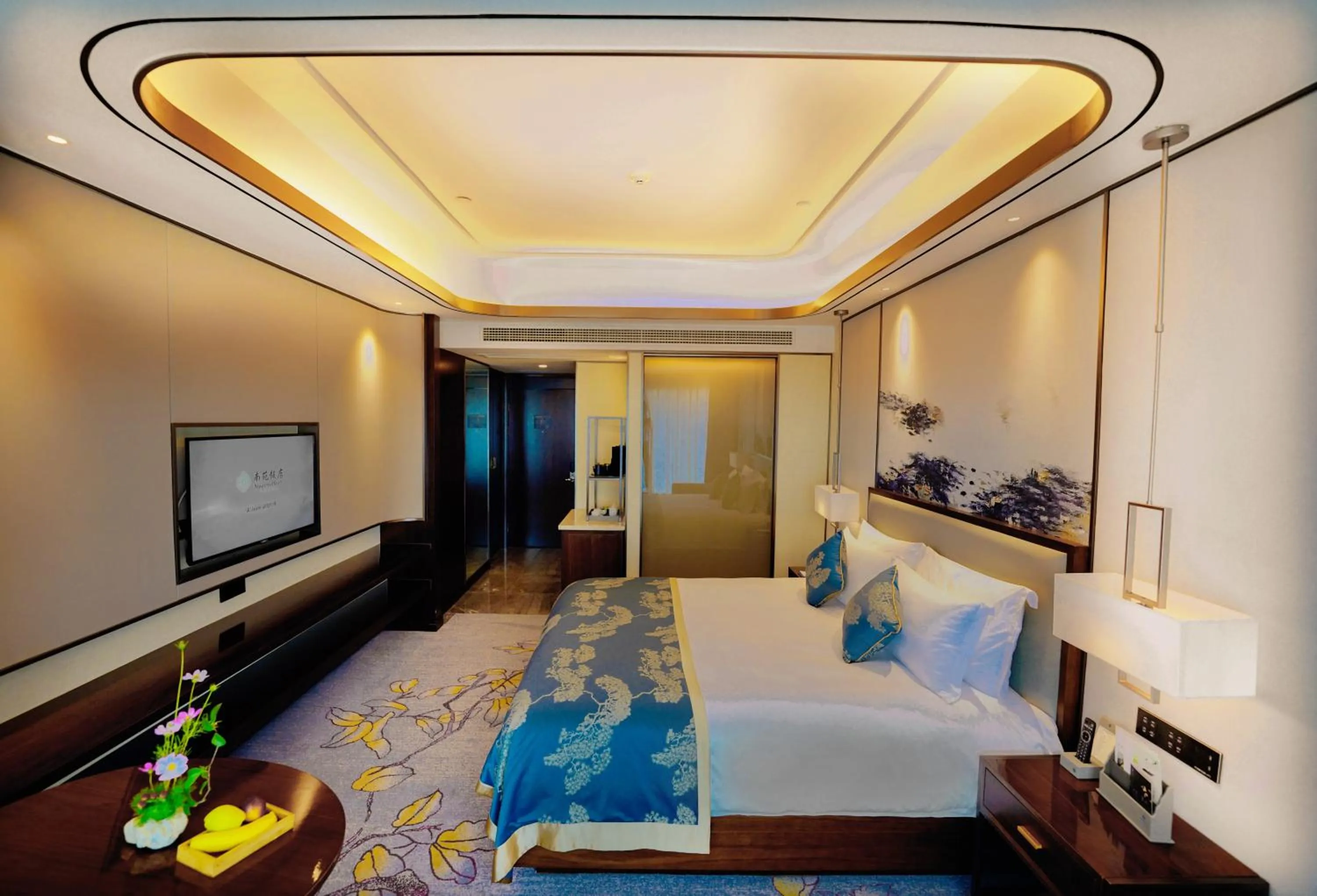 Bed in Nanyuan Hotel