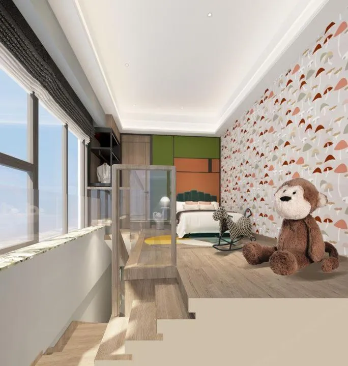 children, Bed in MUSTEL Hotel Guangzhou Nansha