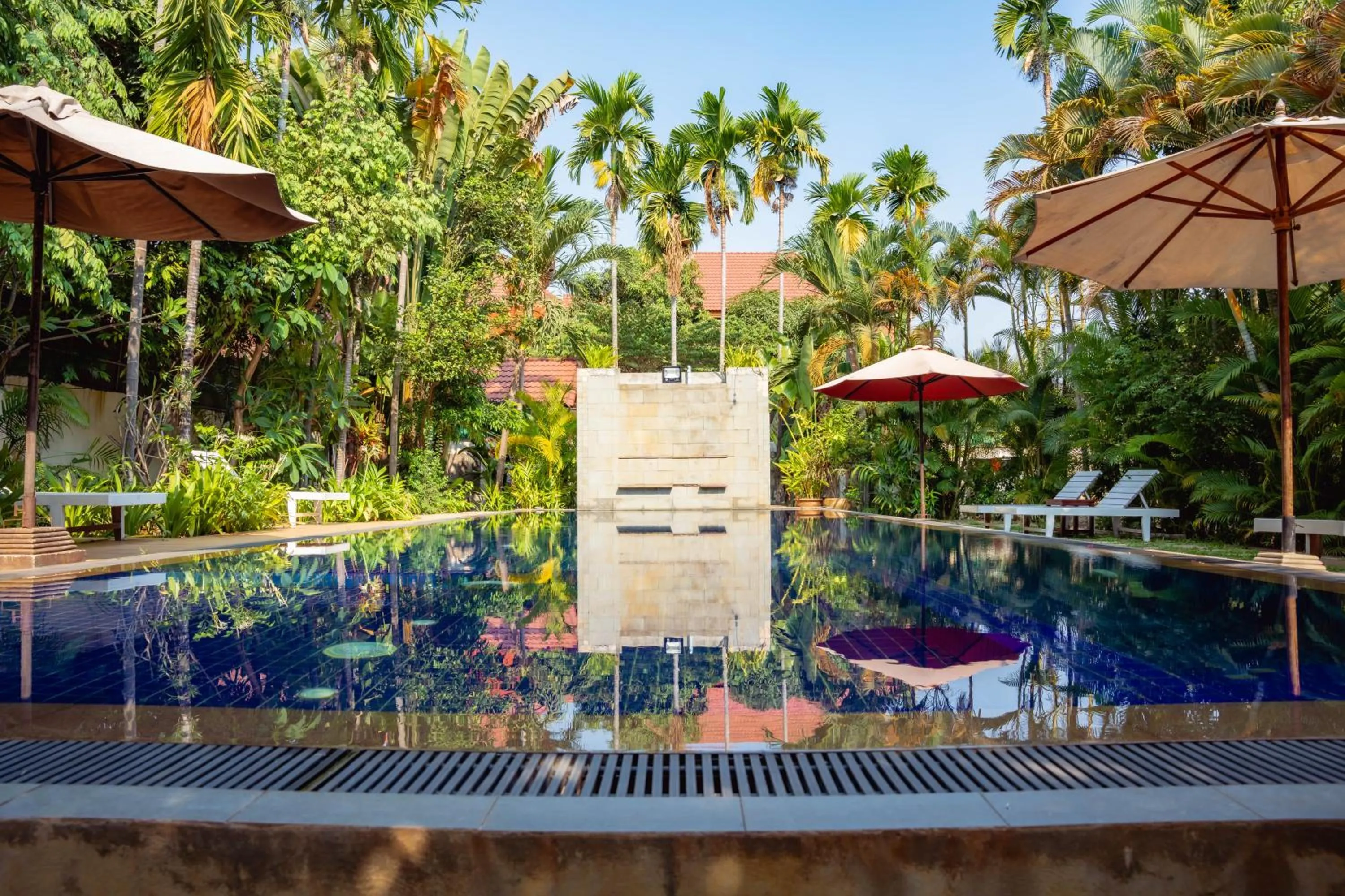 Pool view in Luminous Angkor Boutique