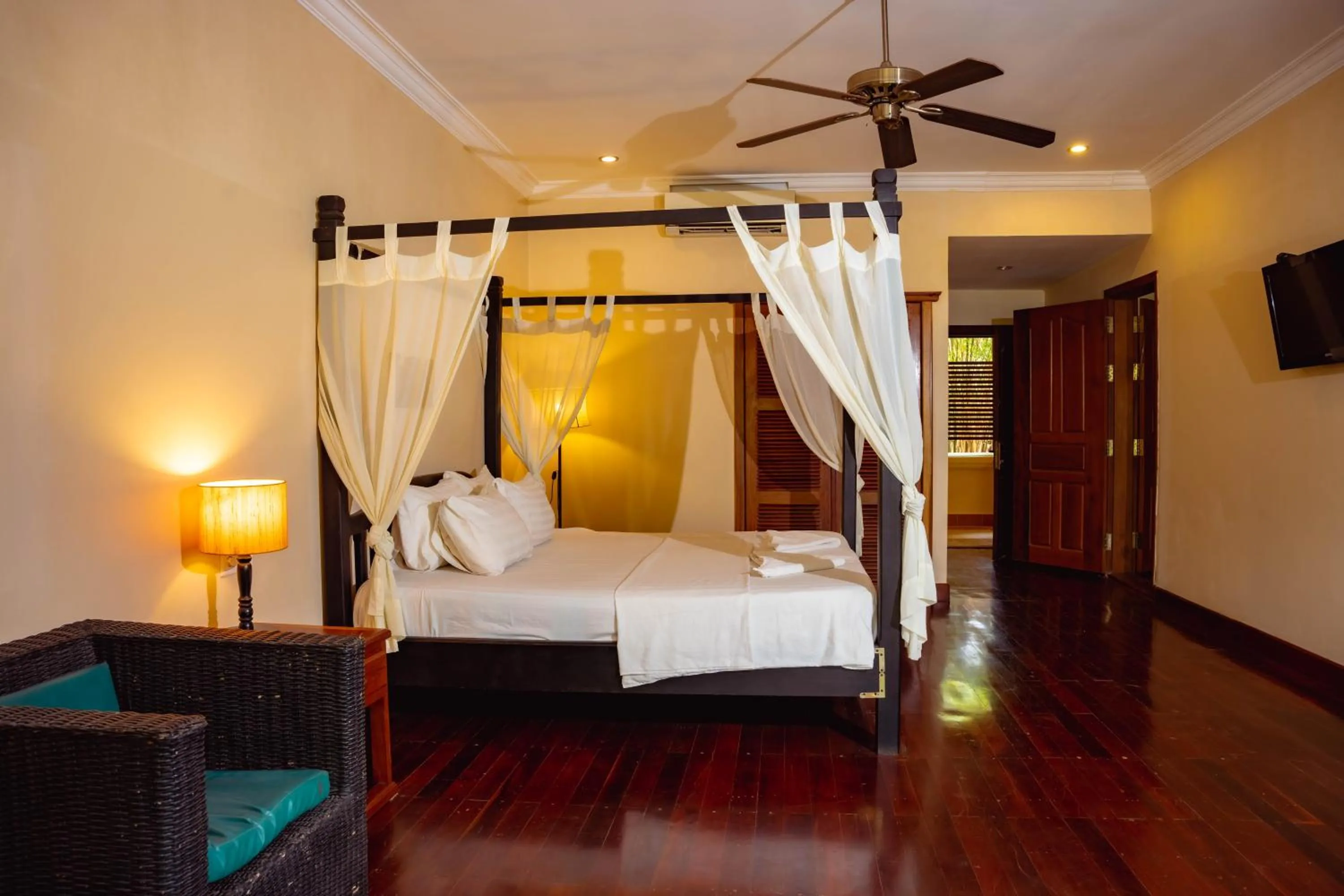 Bedroom in Luminous Angkor Boutique