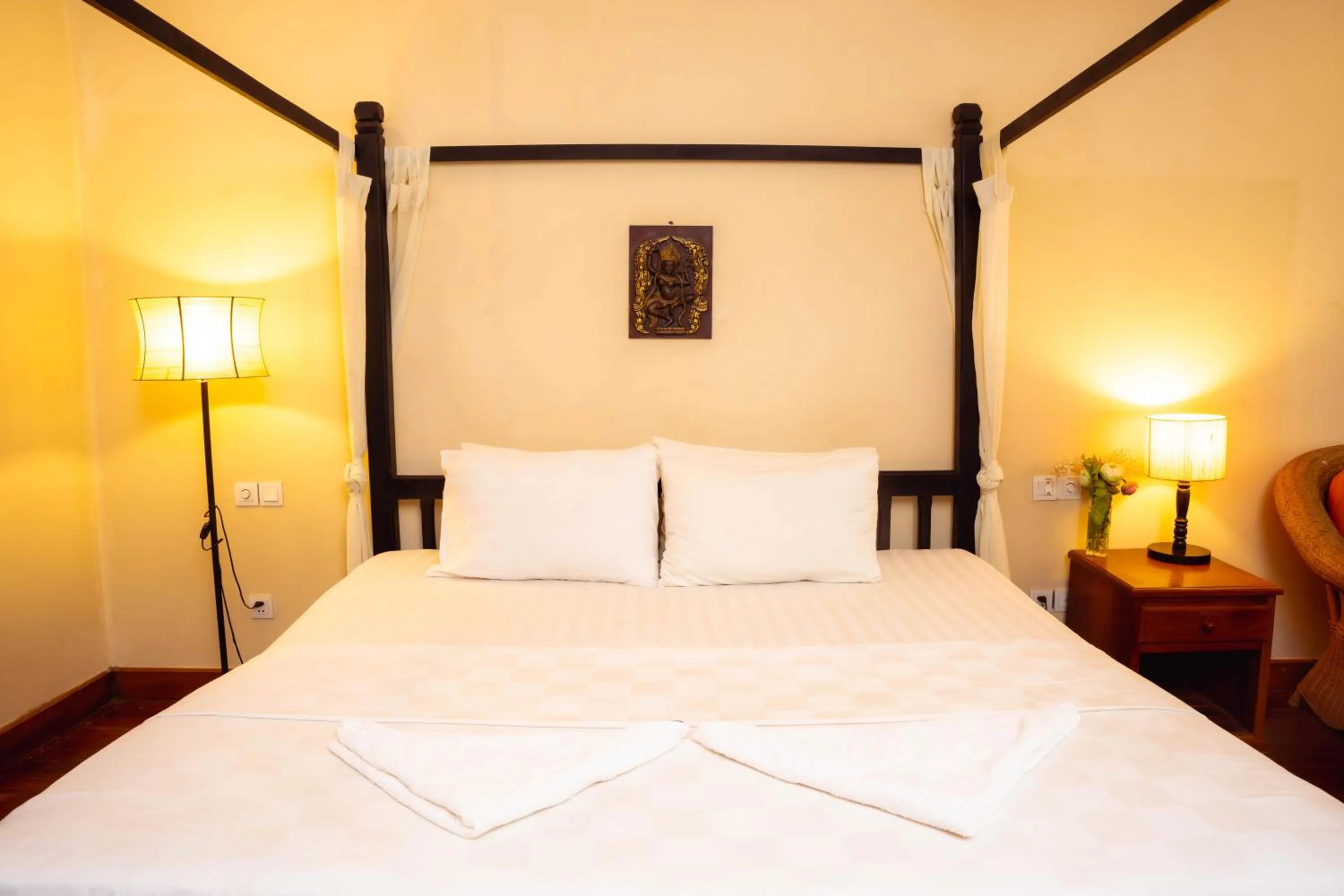 Bedroom in Luminous Angkor Boutique