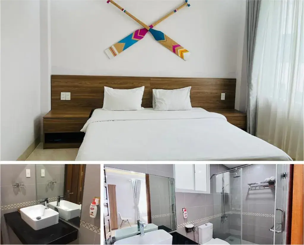 Bed in South Flower Hotel NT - by BAY LUXURY Bed in South Flower Hotel NT - by BAY LUXURY