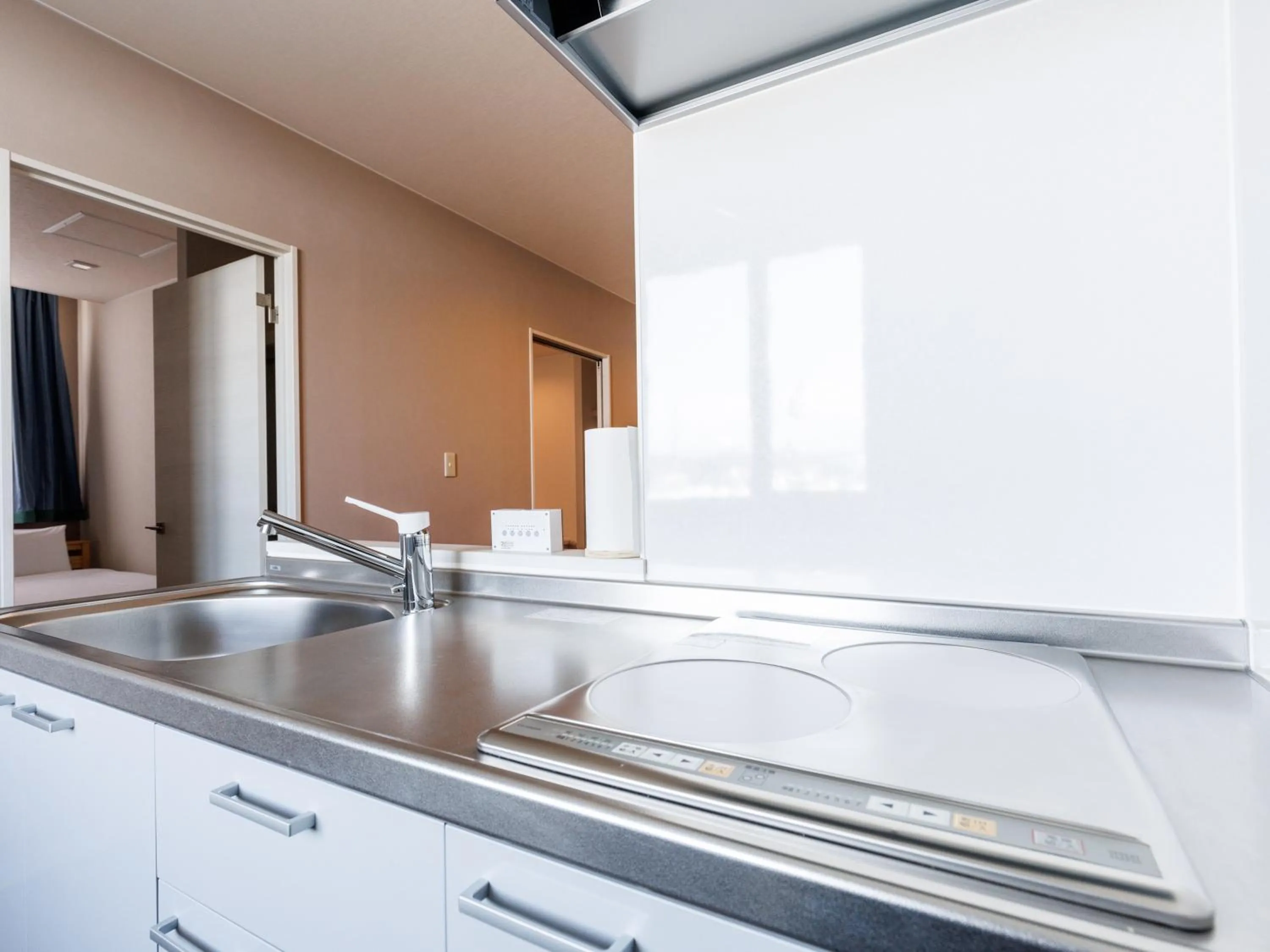 Kitchen or kitchenette in Tabist Kitami Athlete Stays
