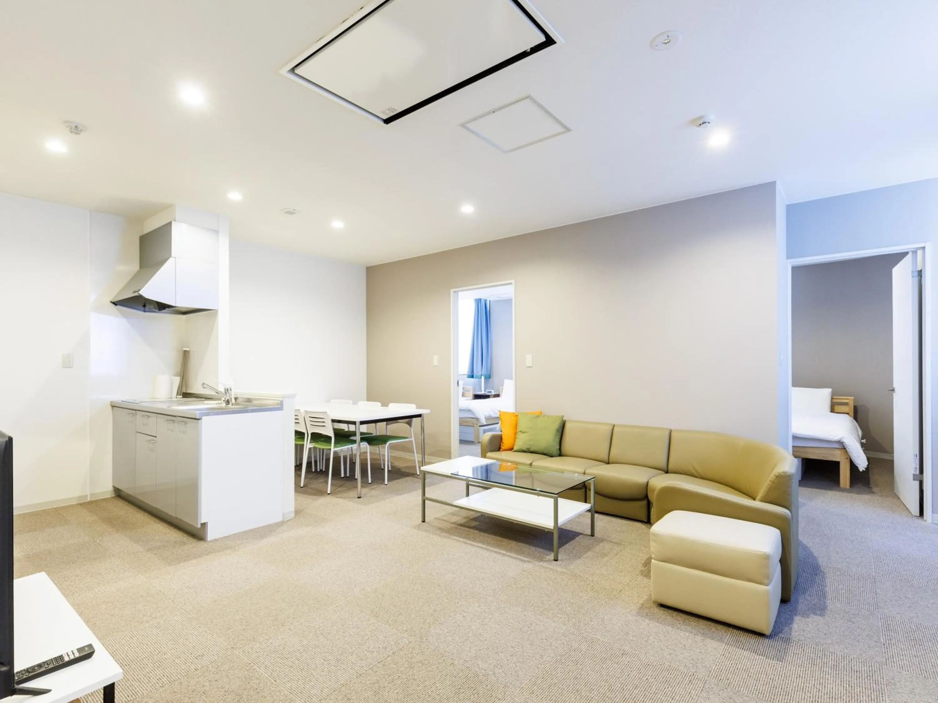 Living room in Tabist Kitami Athlete Stays