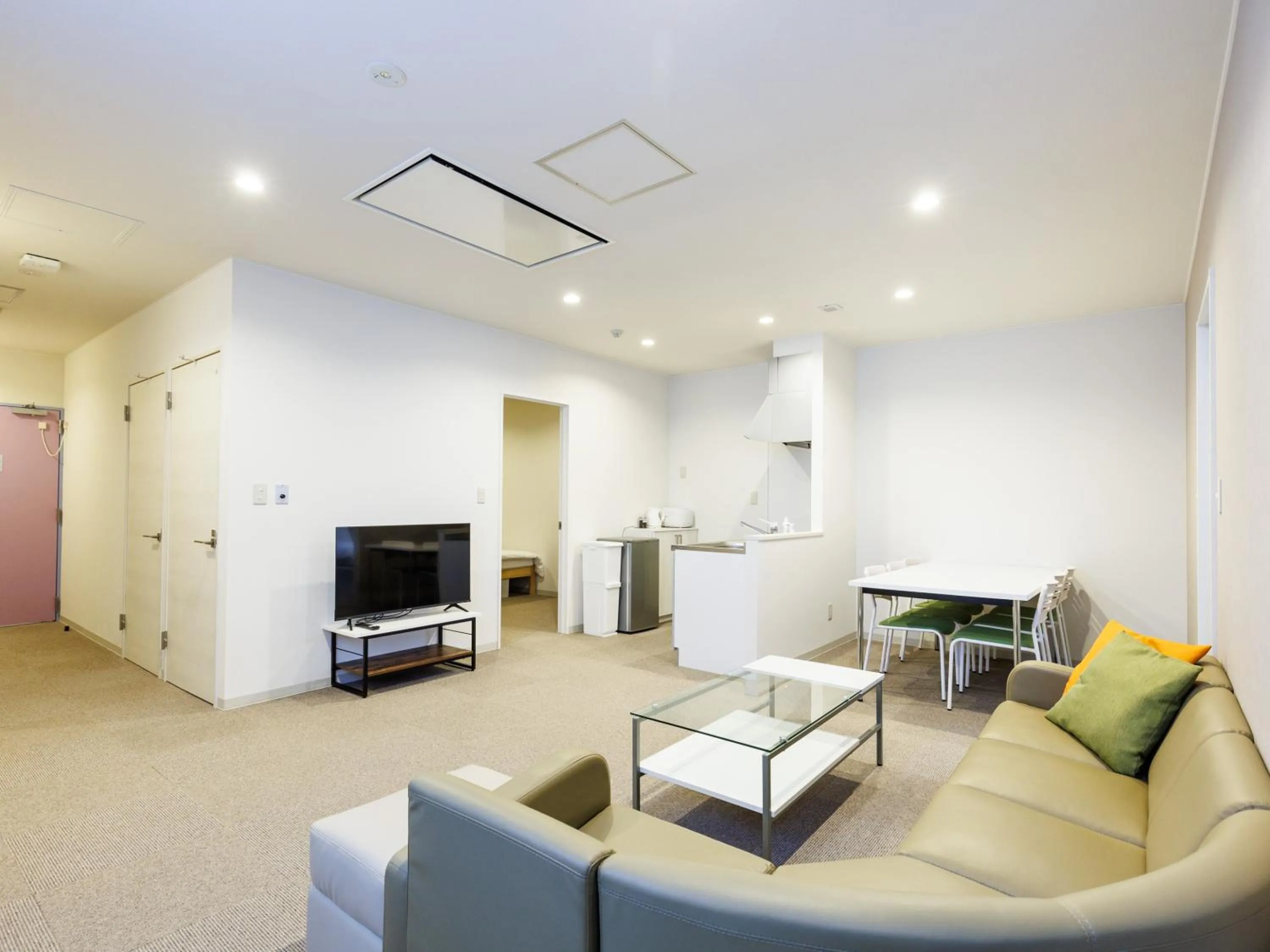 Living room in Tabist Kitami Athlete Stays