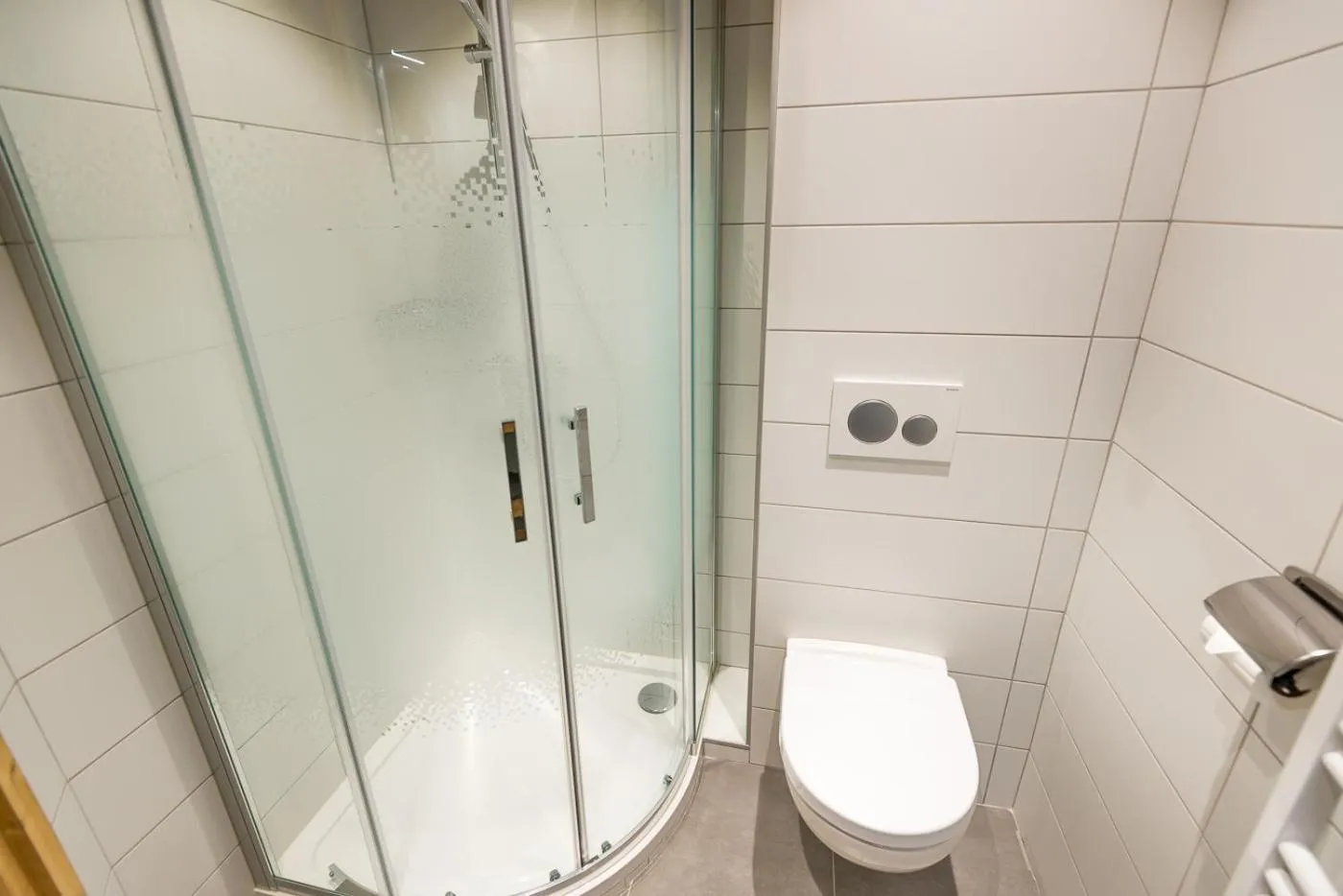 Bathroom in Hôtel Flor'Alpes