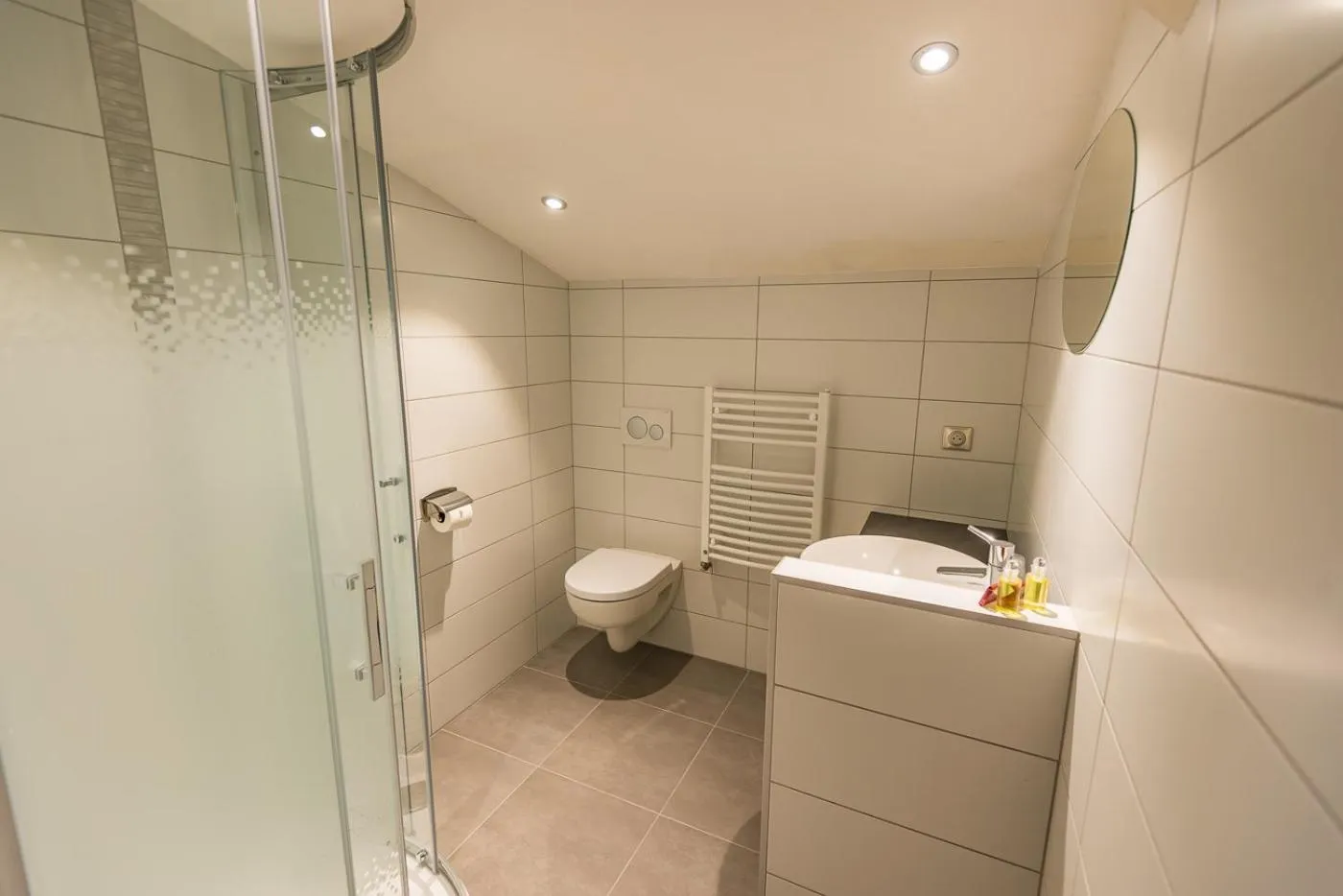 Bathroom in Hôtel Flor'Alpes