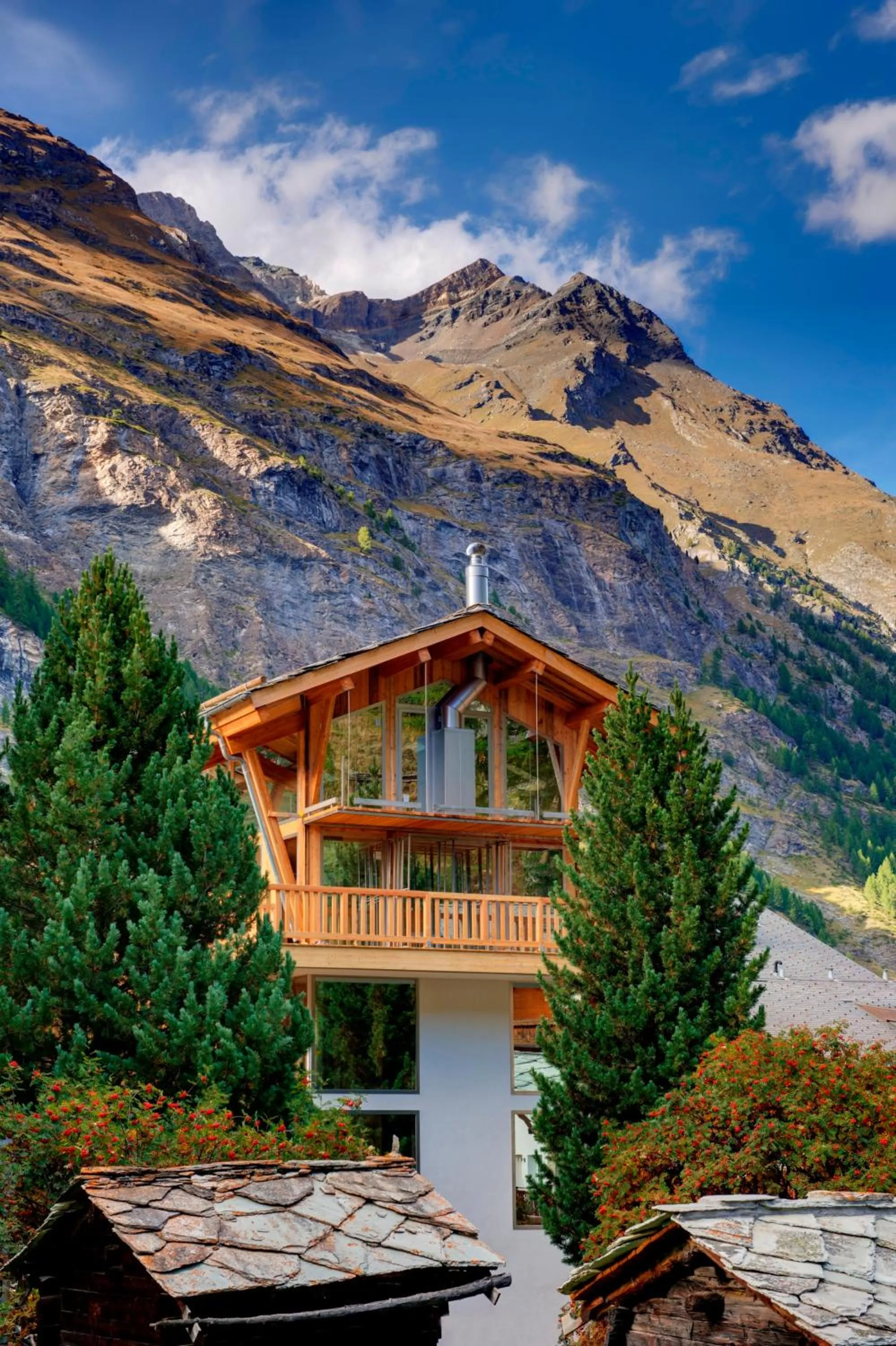 Property building in Luxury Chalet by Heinz Julen