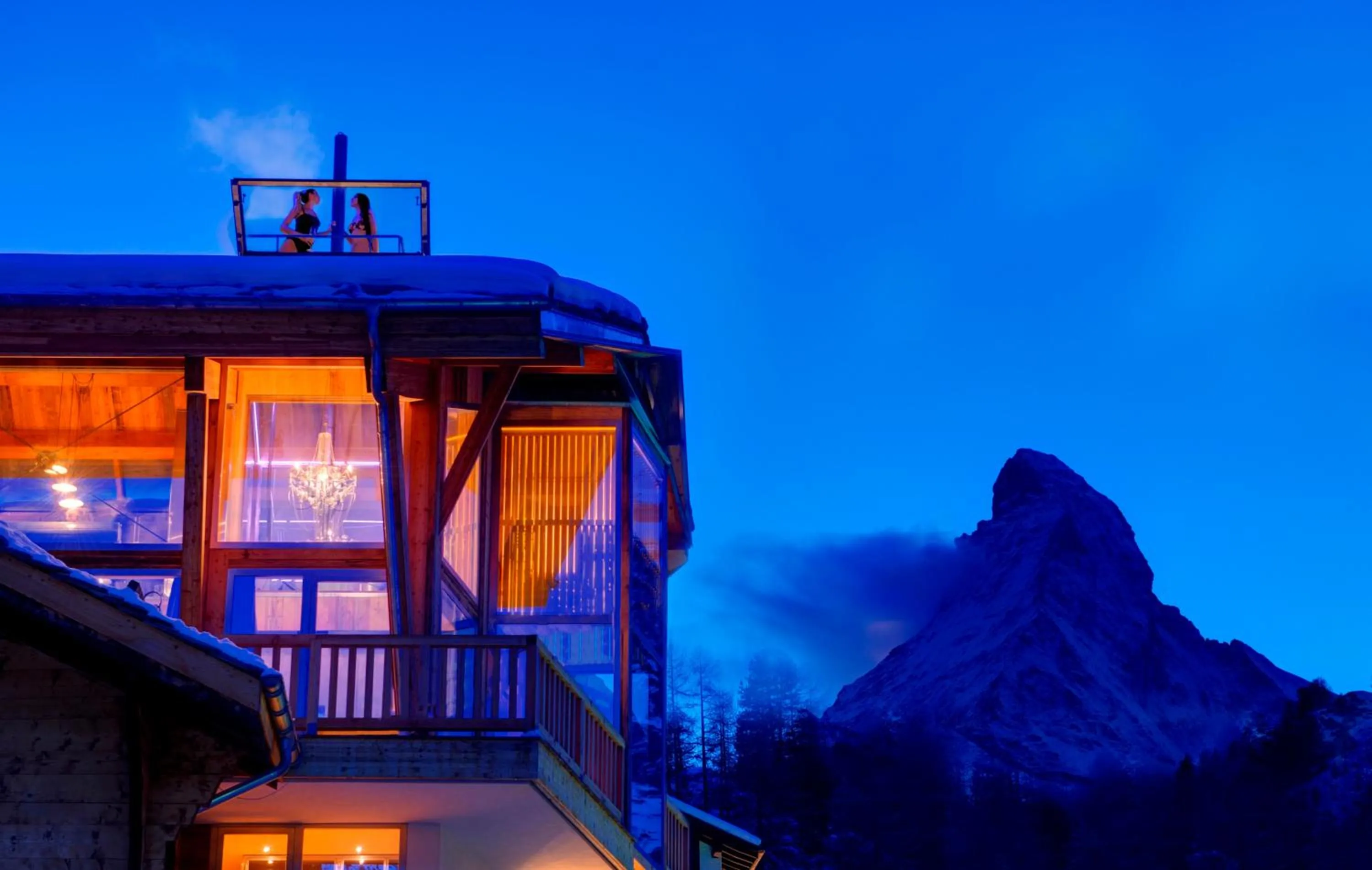 Property building in Luxury Chalet by Heinz Julen