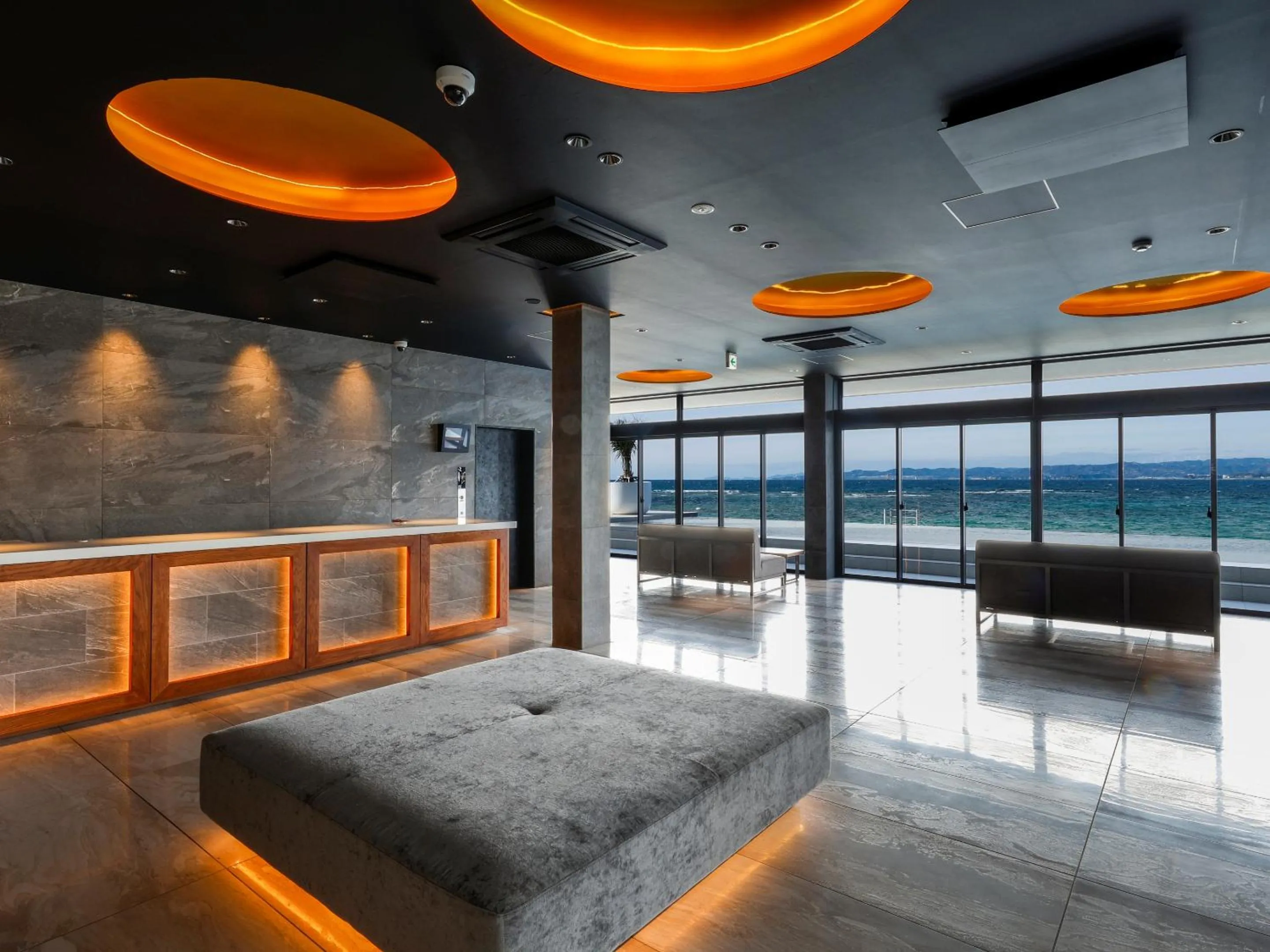 Lobby or reception, Bed in FIVE SPRING RESORT THE SHIRAHAMA