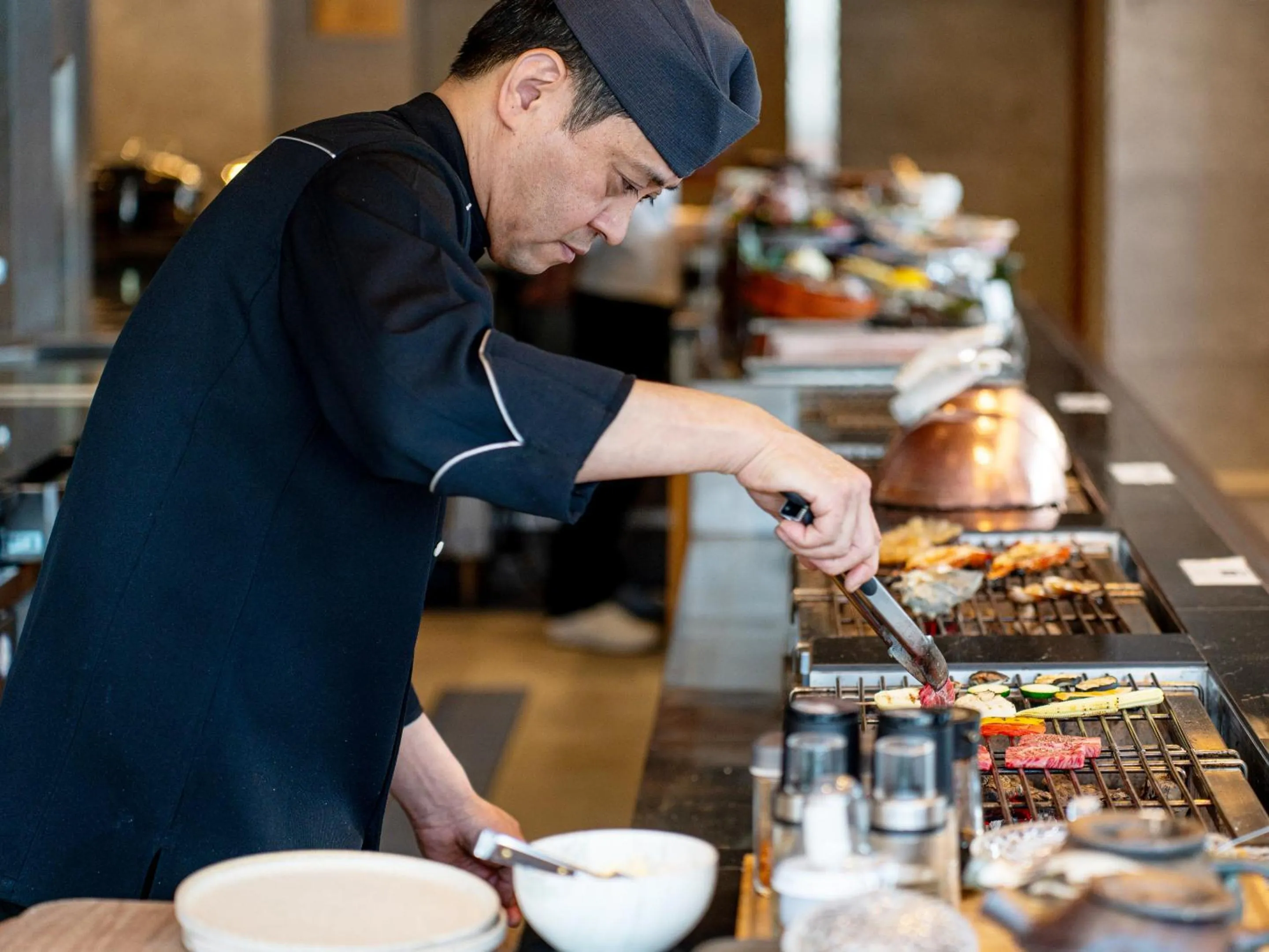 Breakfast in FIVE SPRING RESORT THE SHIRAHAMA