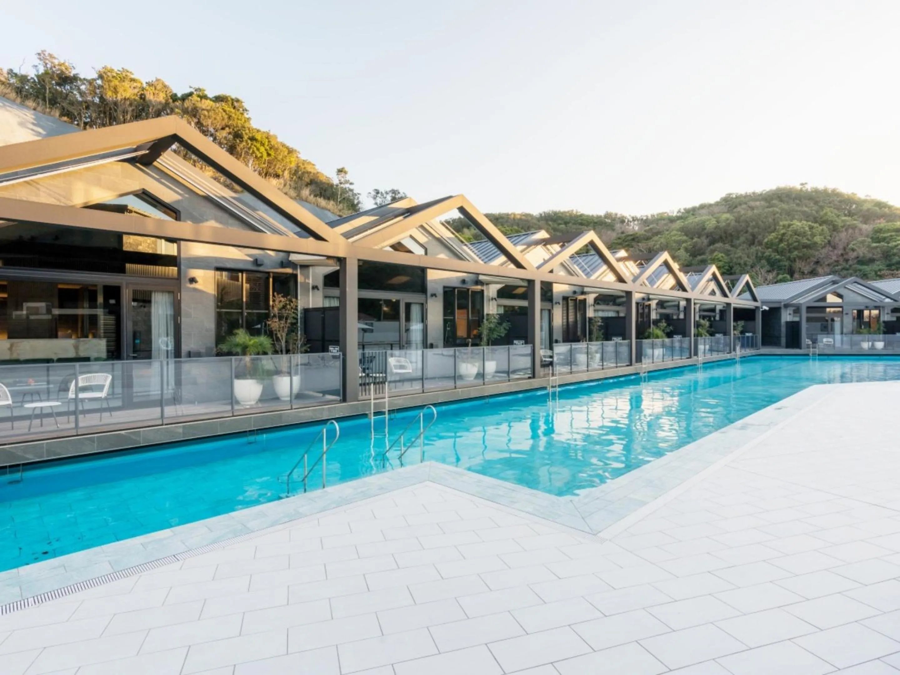 Pool view in FIVE SPRING RESORT THE SHIRAHAMA
