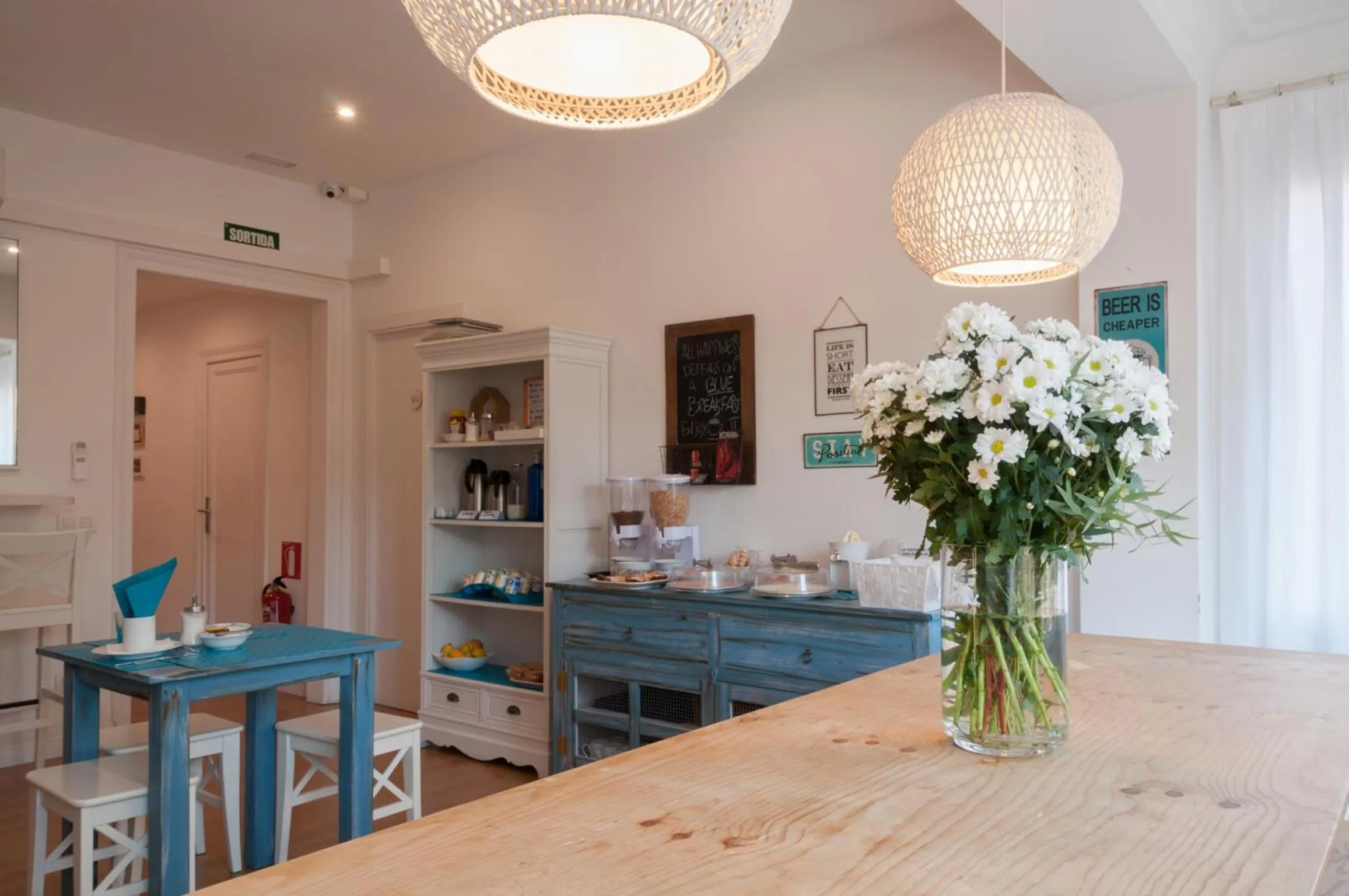 Dining area in Blue Barcelona