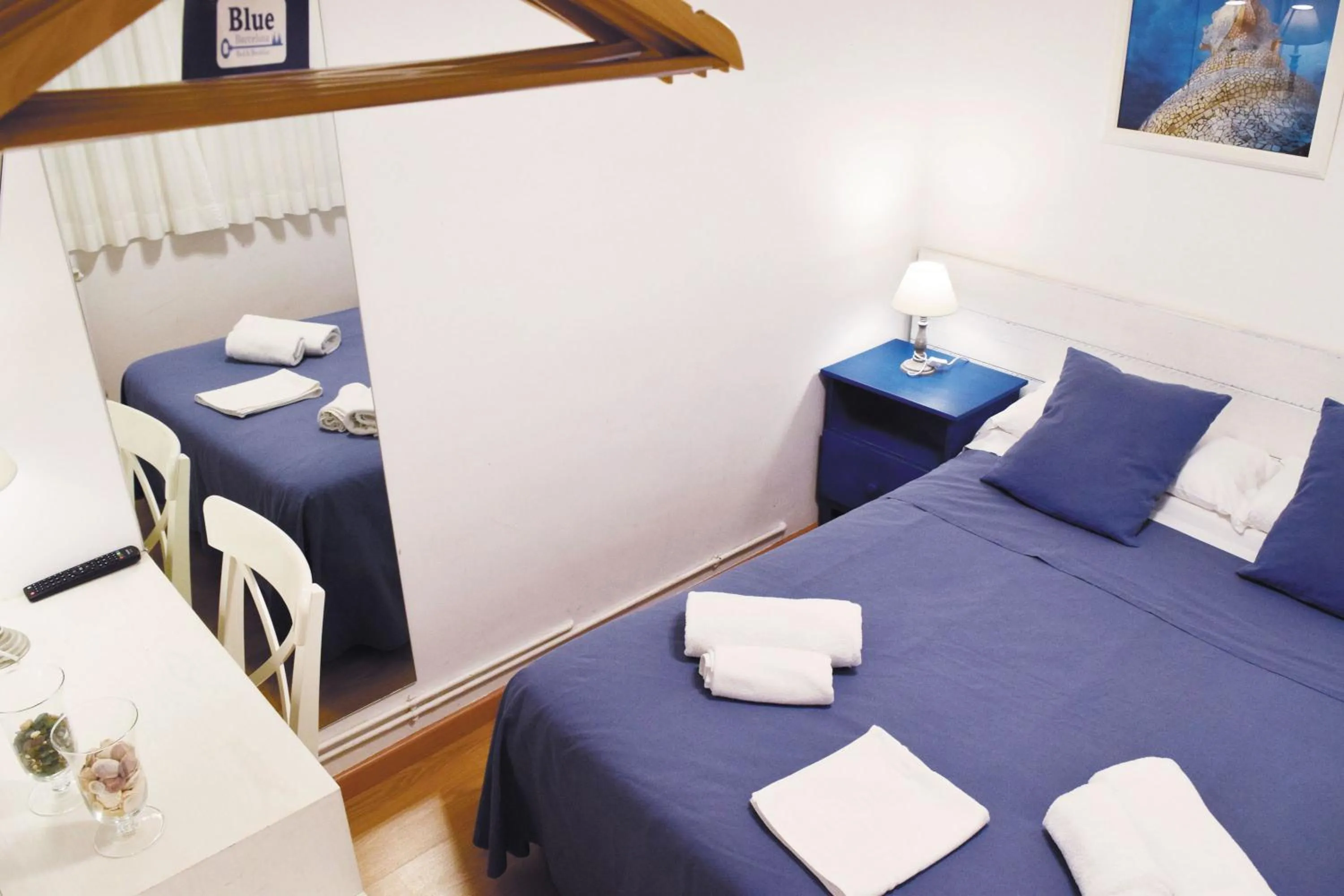 Bed in Blue Barcelona