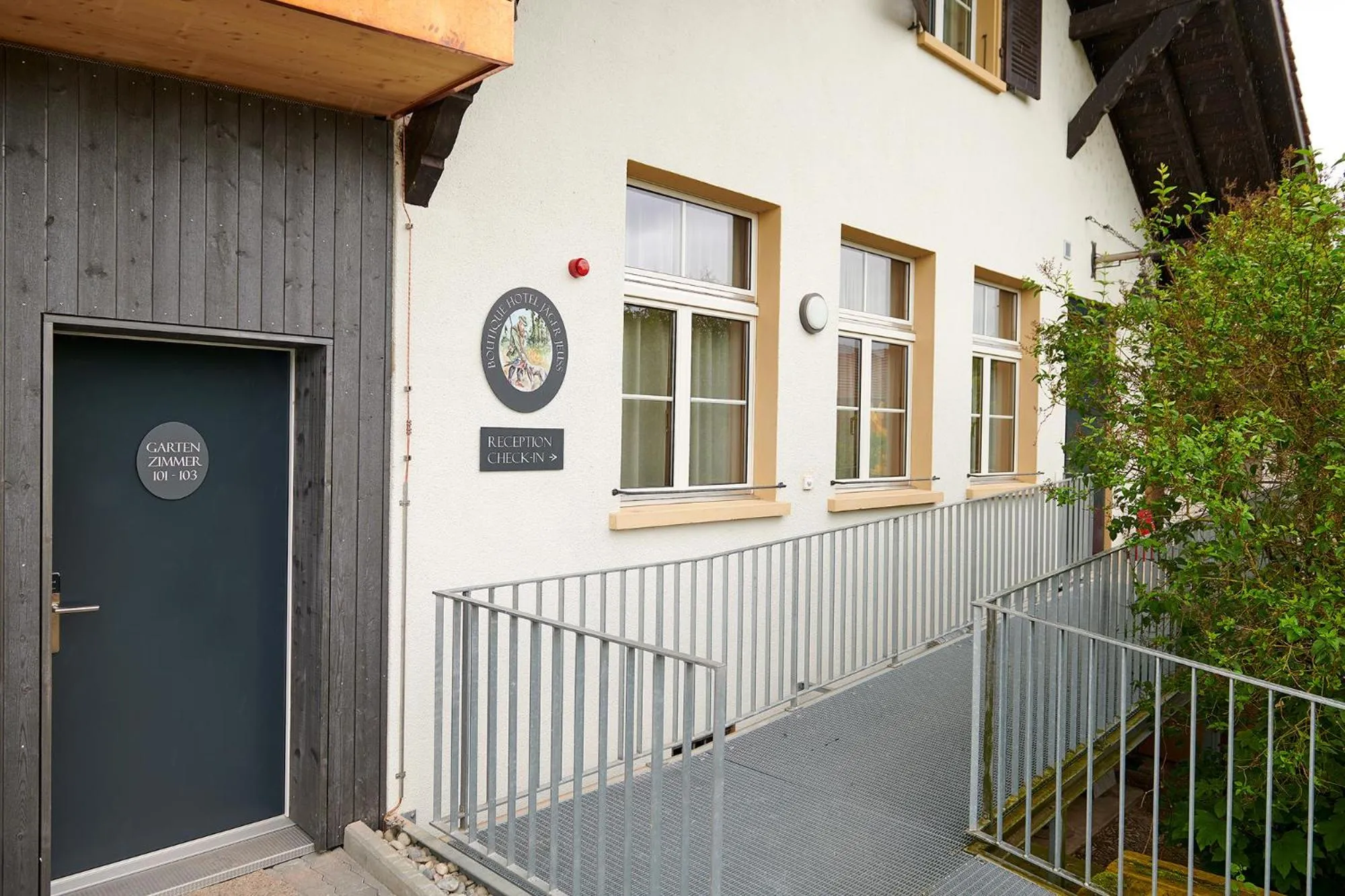 Property building in Hotel Jäger Jeuss - Murten - Self-Check-in