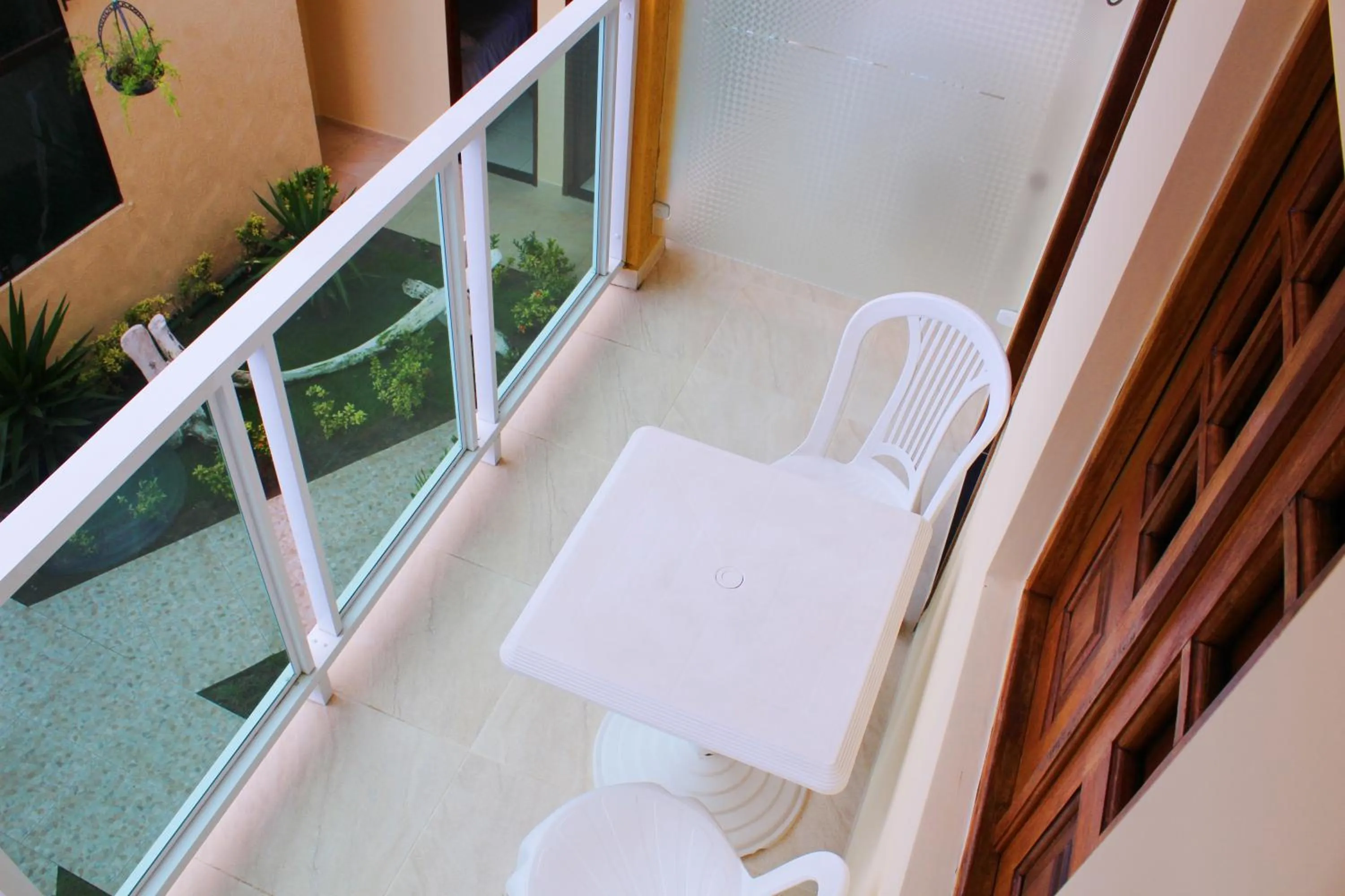 Balcony/Terrace in Pousada Badejo