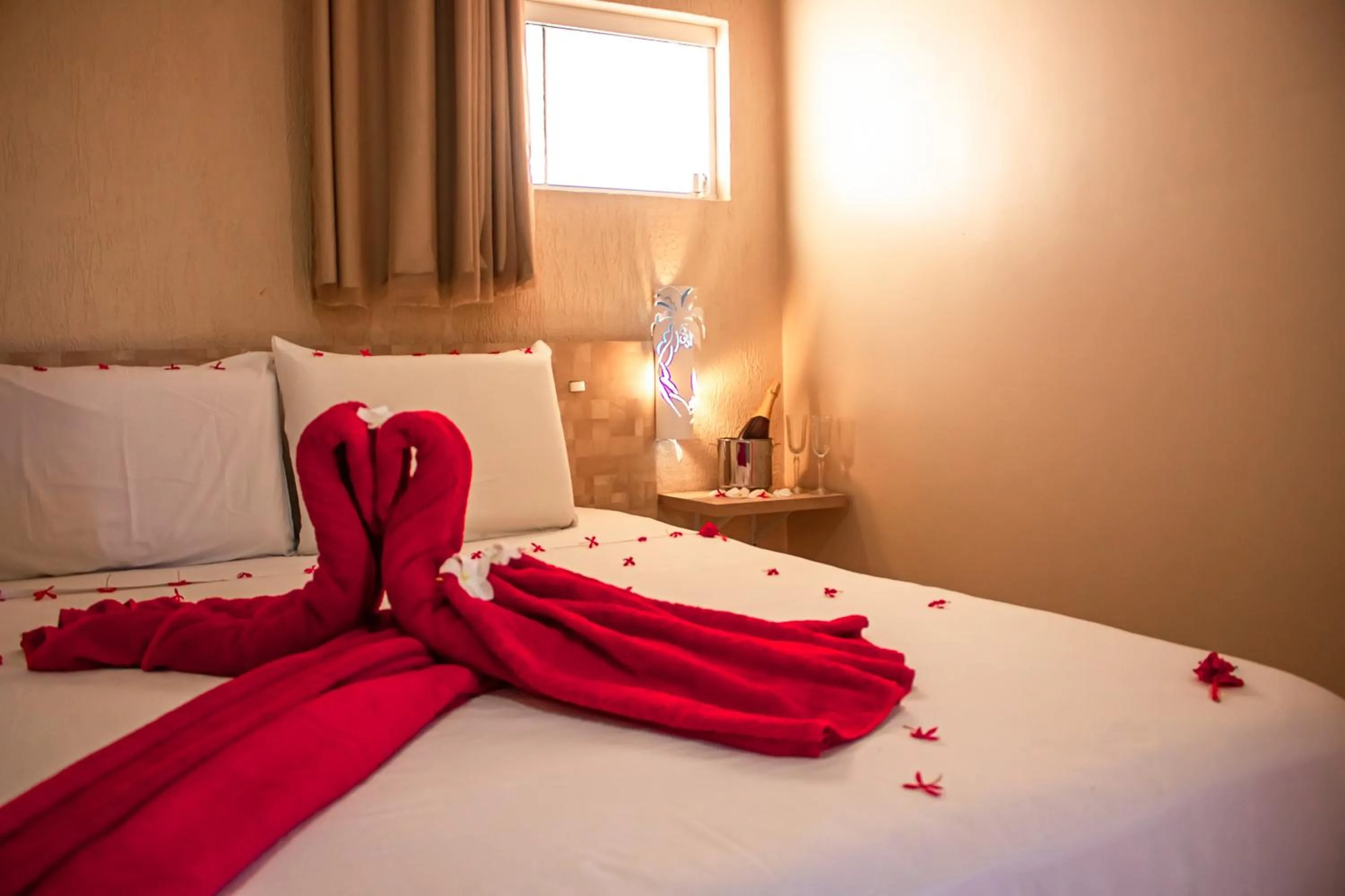 Bed in Pousada Badejo