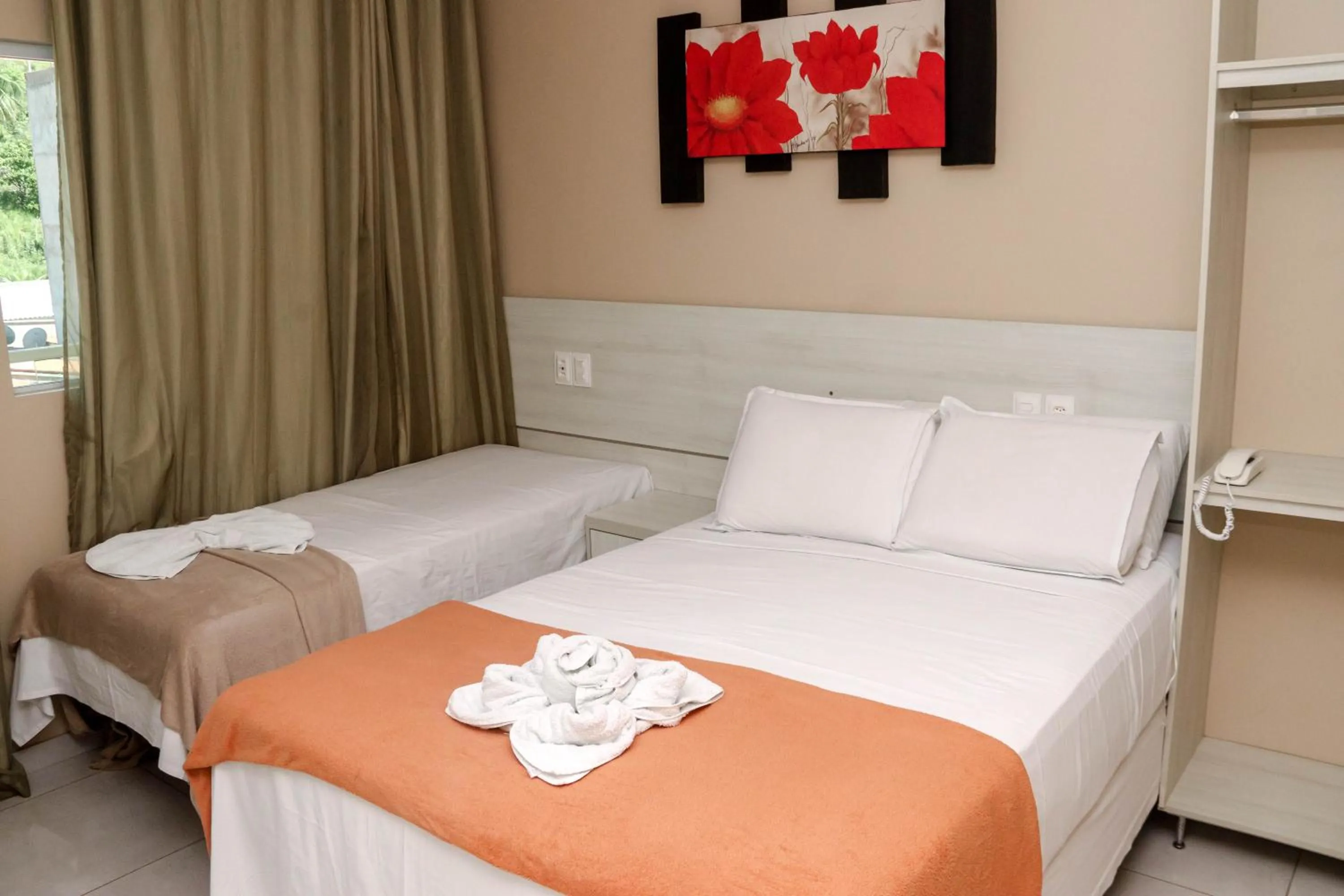 Bed in Pousada Badejo