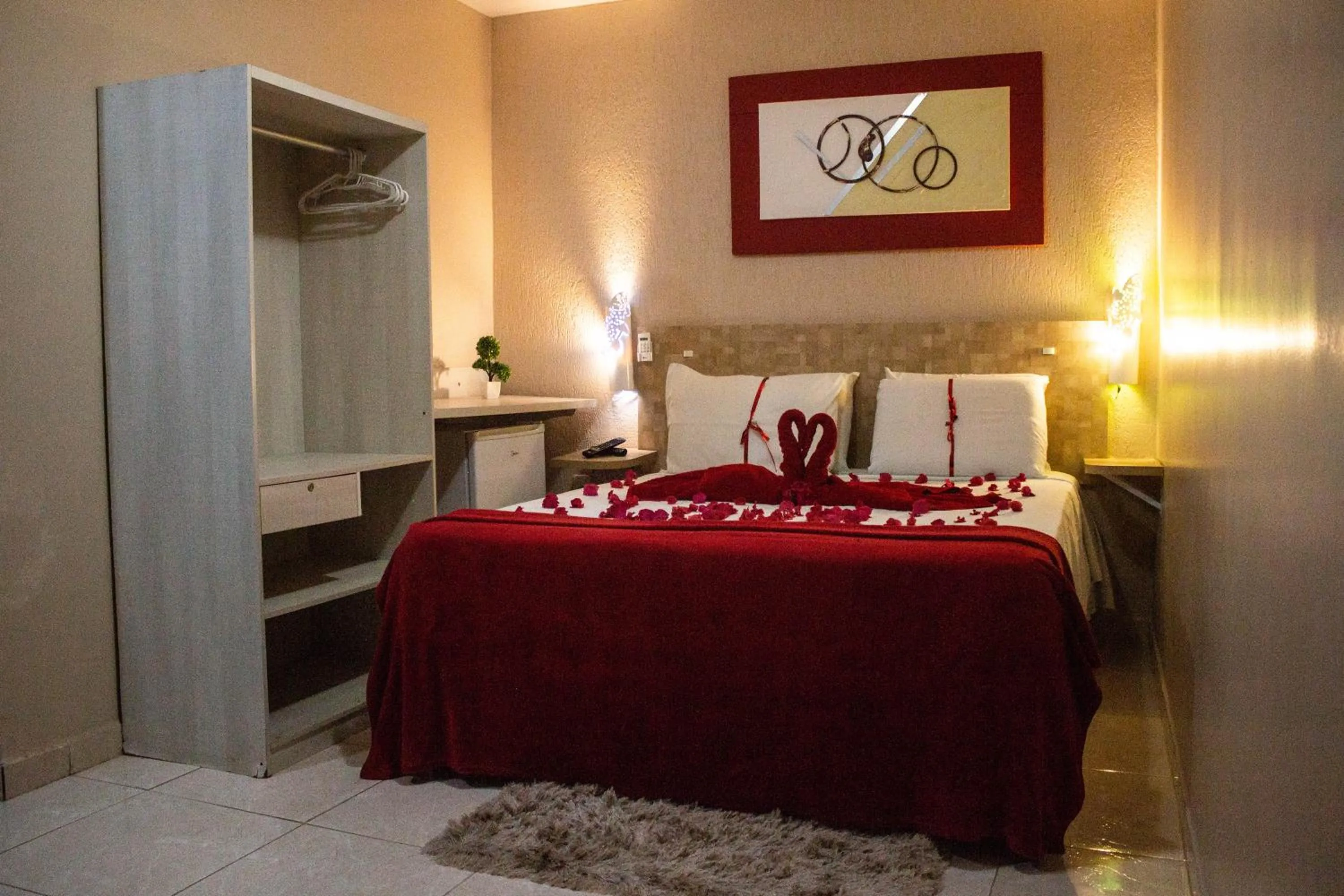 Bed in Pousada Badejo