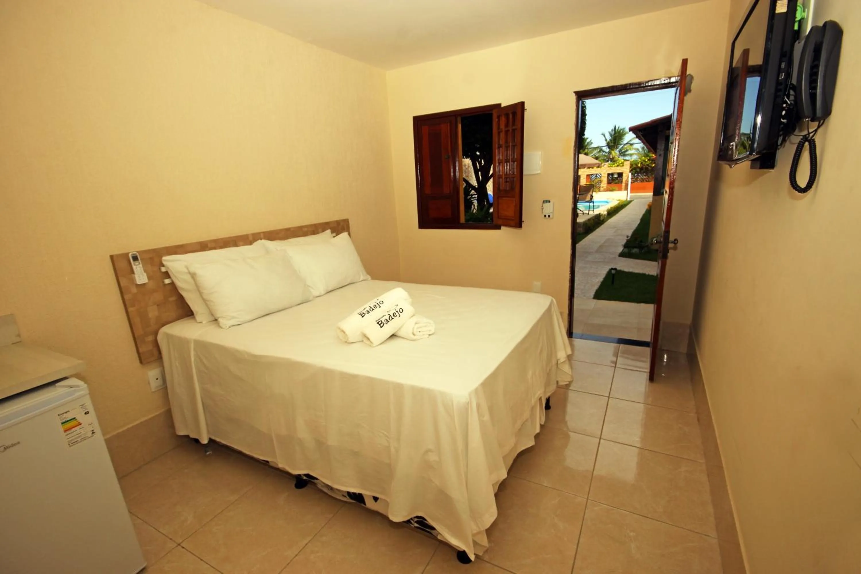 Bed in Pousada Badejo