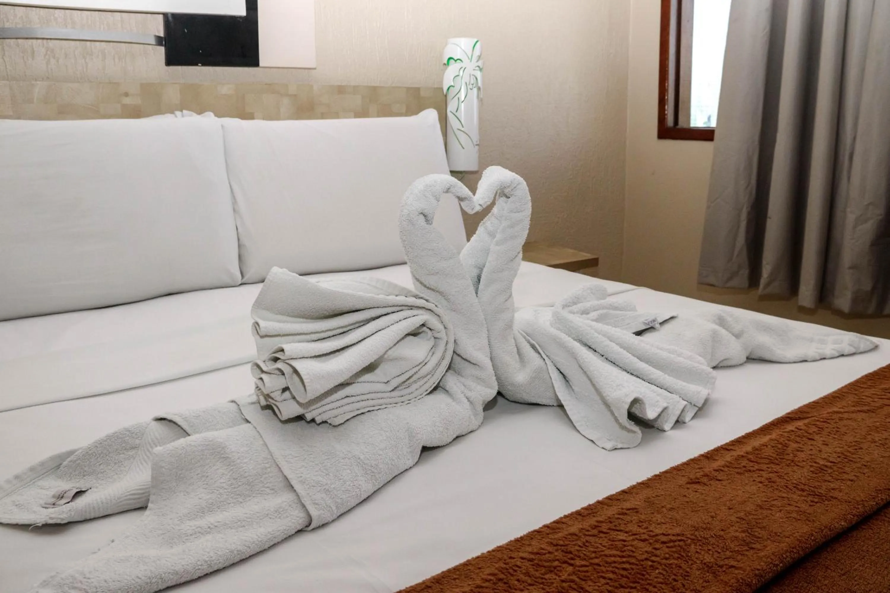 Bed in Pousada Badejo