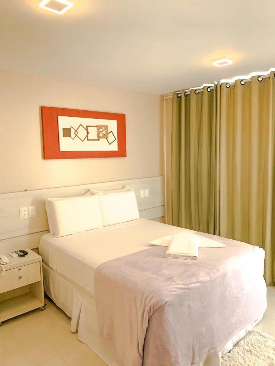 Bed in Pousada Badejo