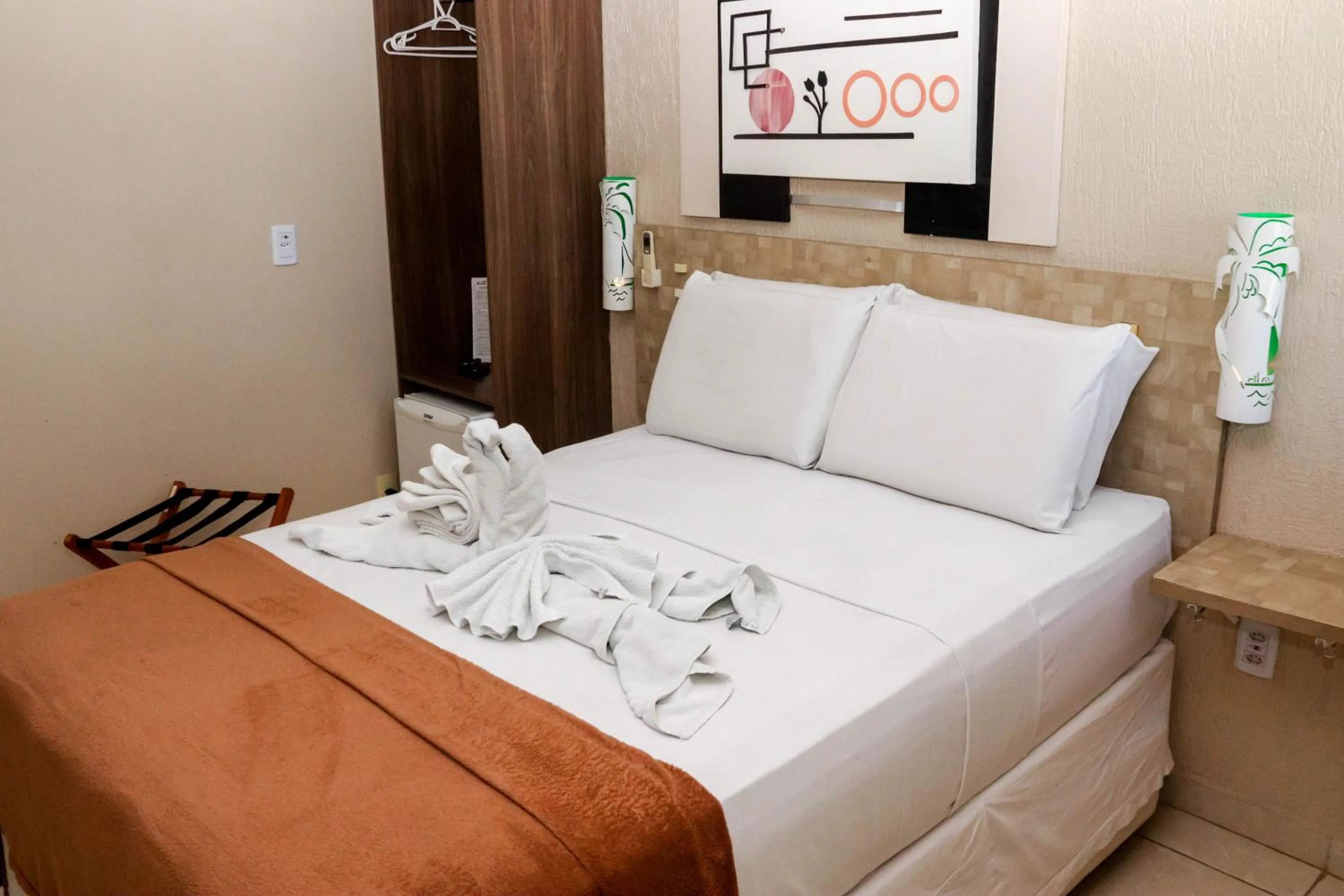 Bed in Pousada Badejo