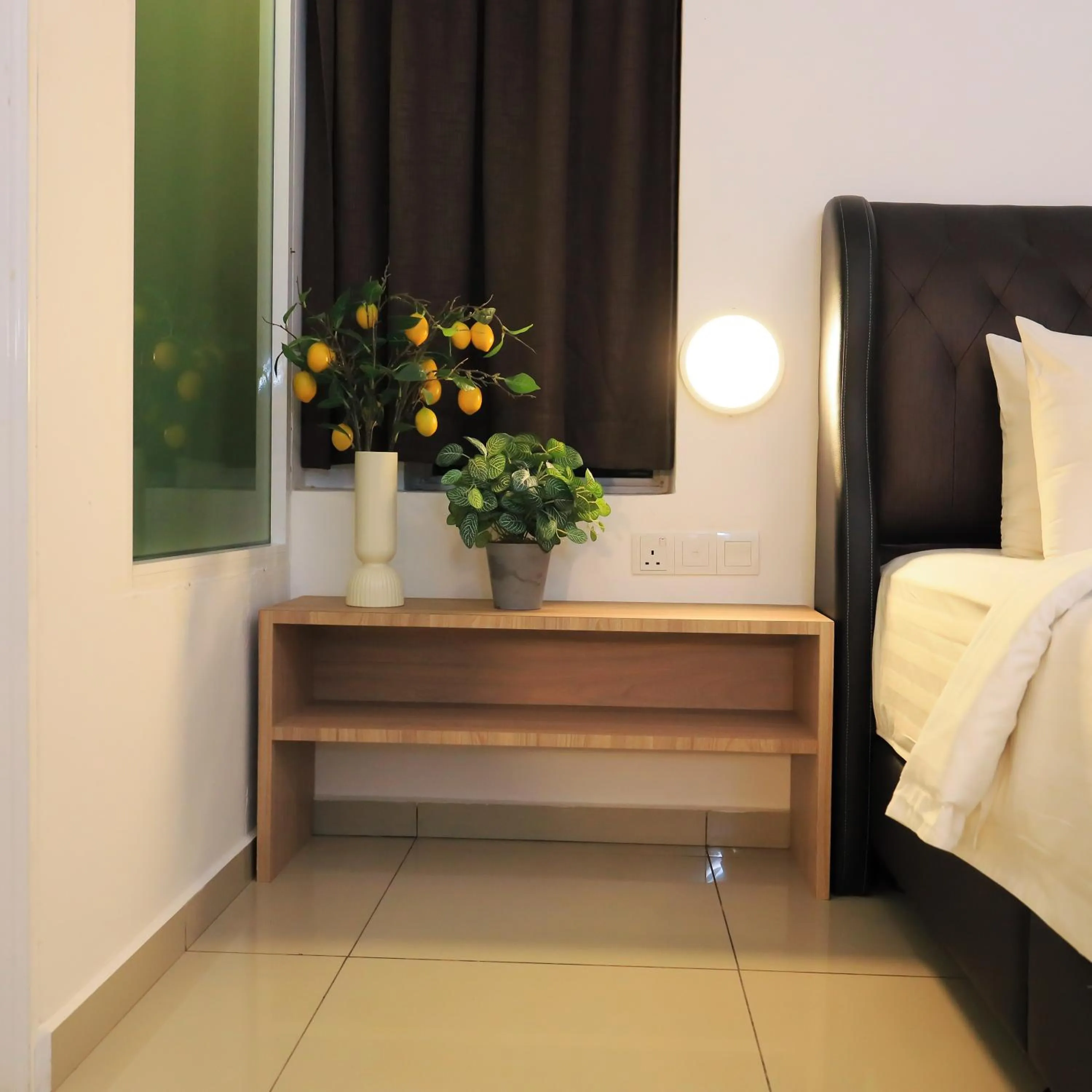 Bed in BIG TREE HOTEL