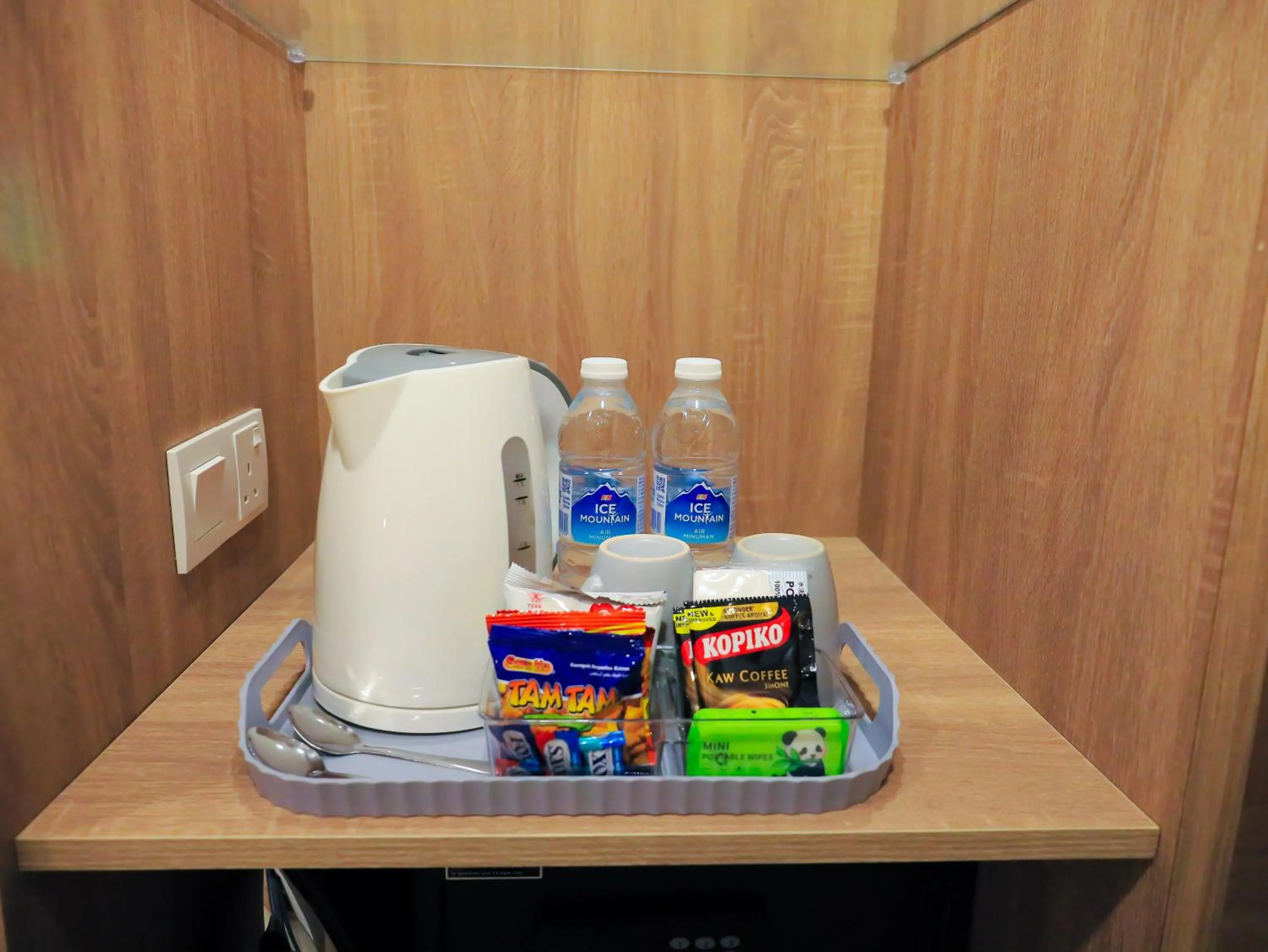 Kitchen or kitchenette in BIG TREE HOTEL