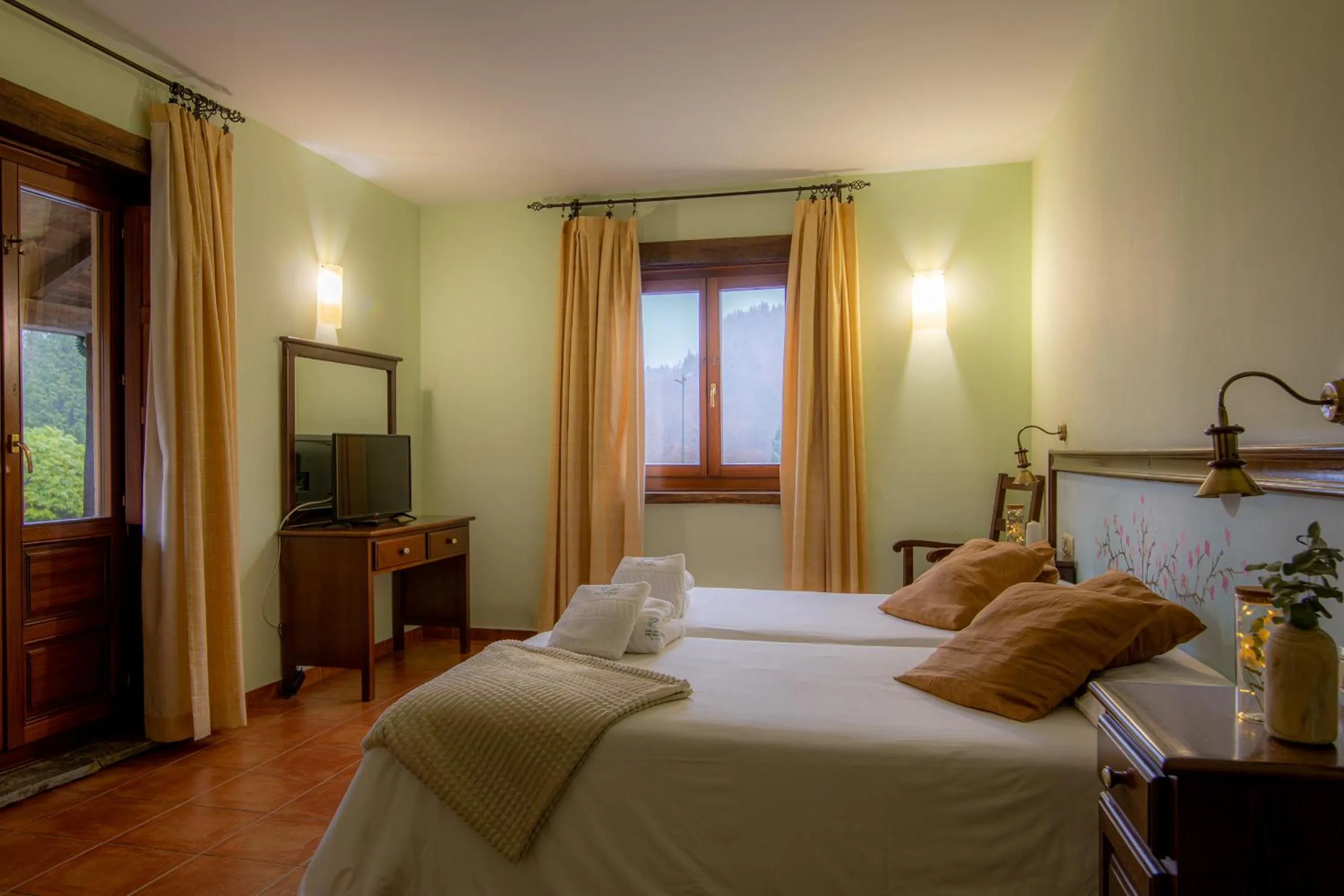 Photo of the whole room, Bed in Hotel Balneario Río Pambre