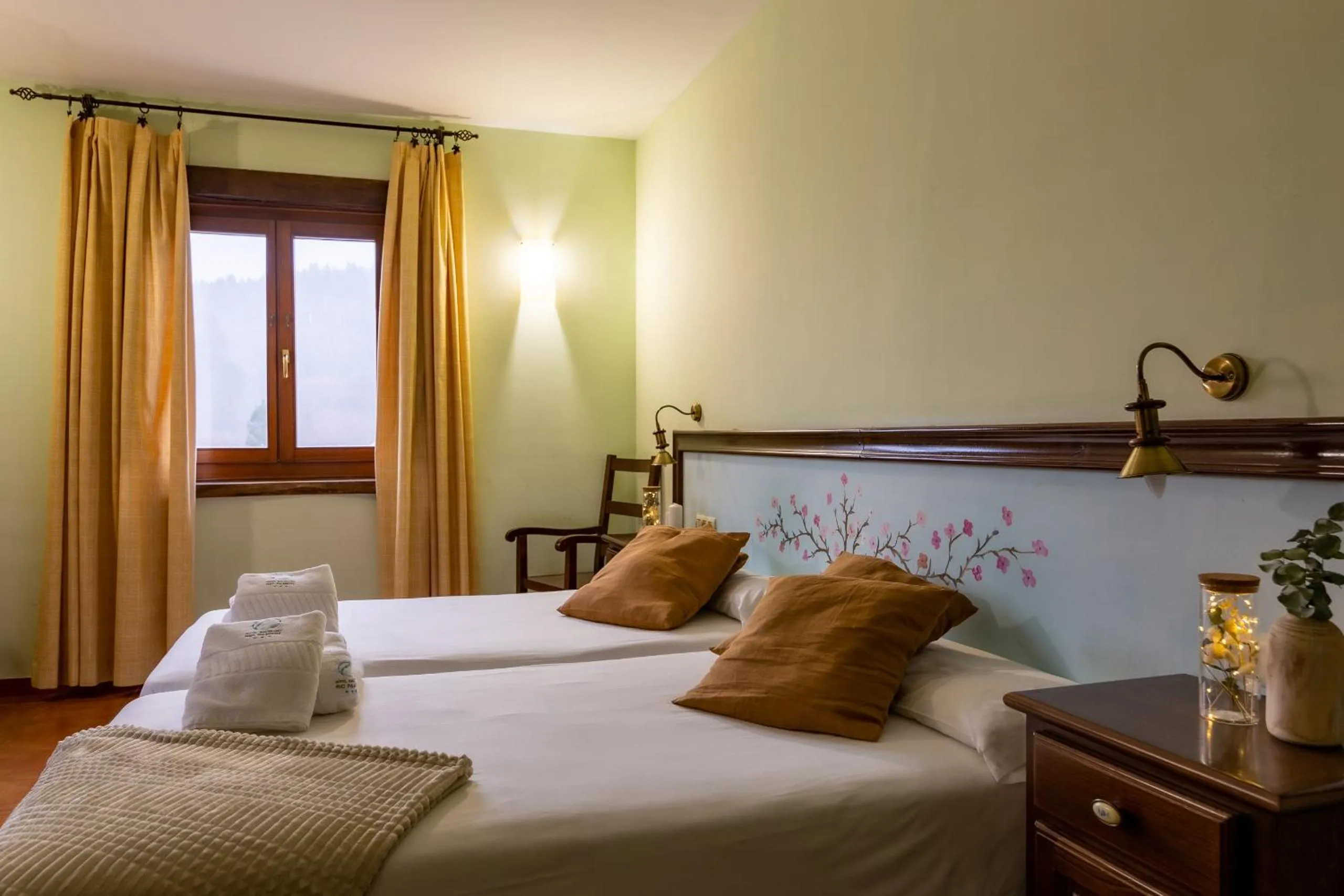 Photo of the whole room, Bed in Hotel Balneario Río Pambre