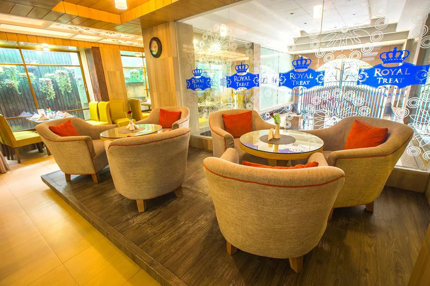 Seating area in Ascott Palace Dhaka