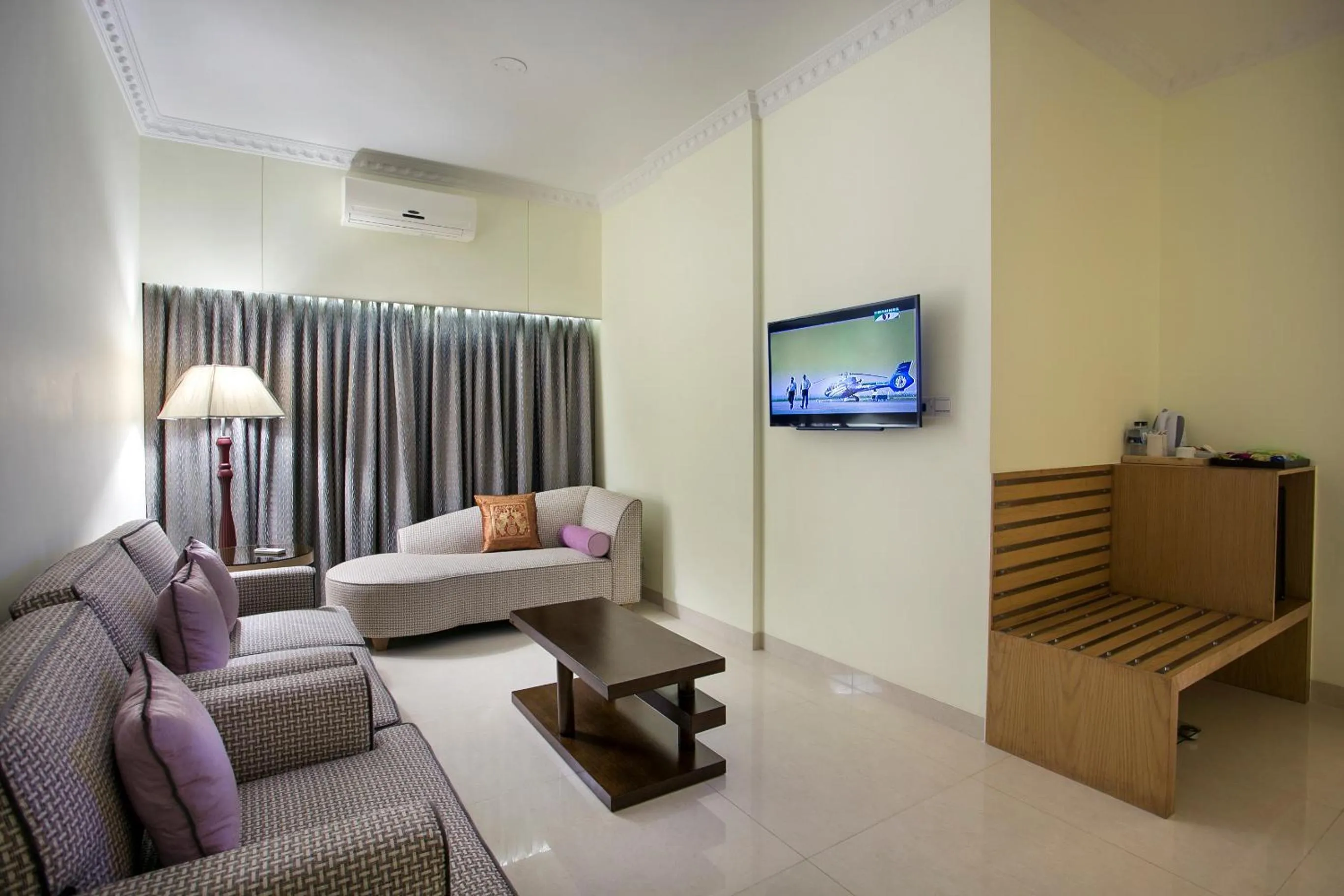 Living room in Ascott Palace Dhaka