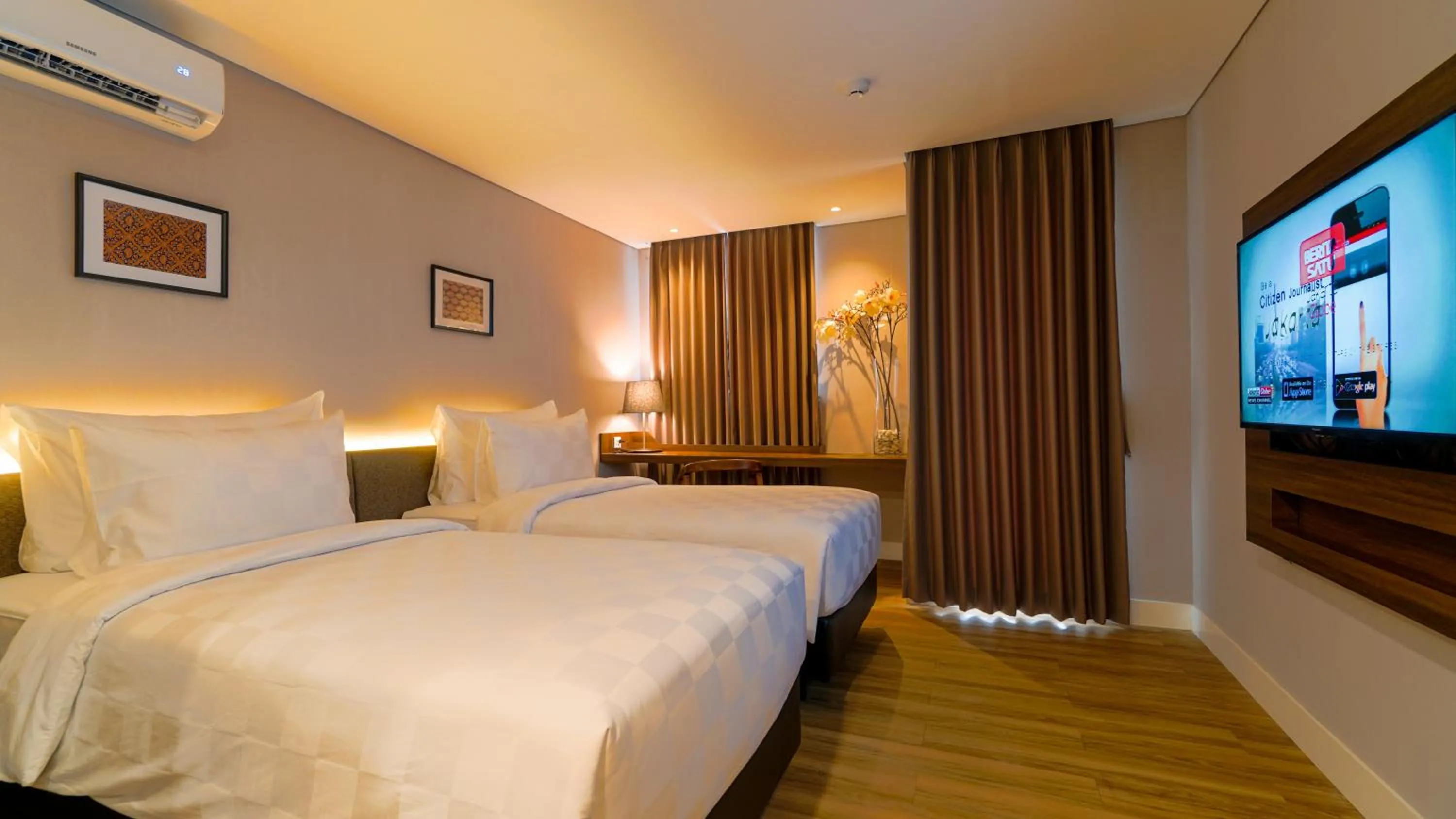 Bedroom, Bed in Swiss-Belcourt Serpong