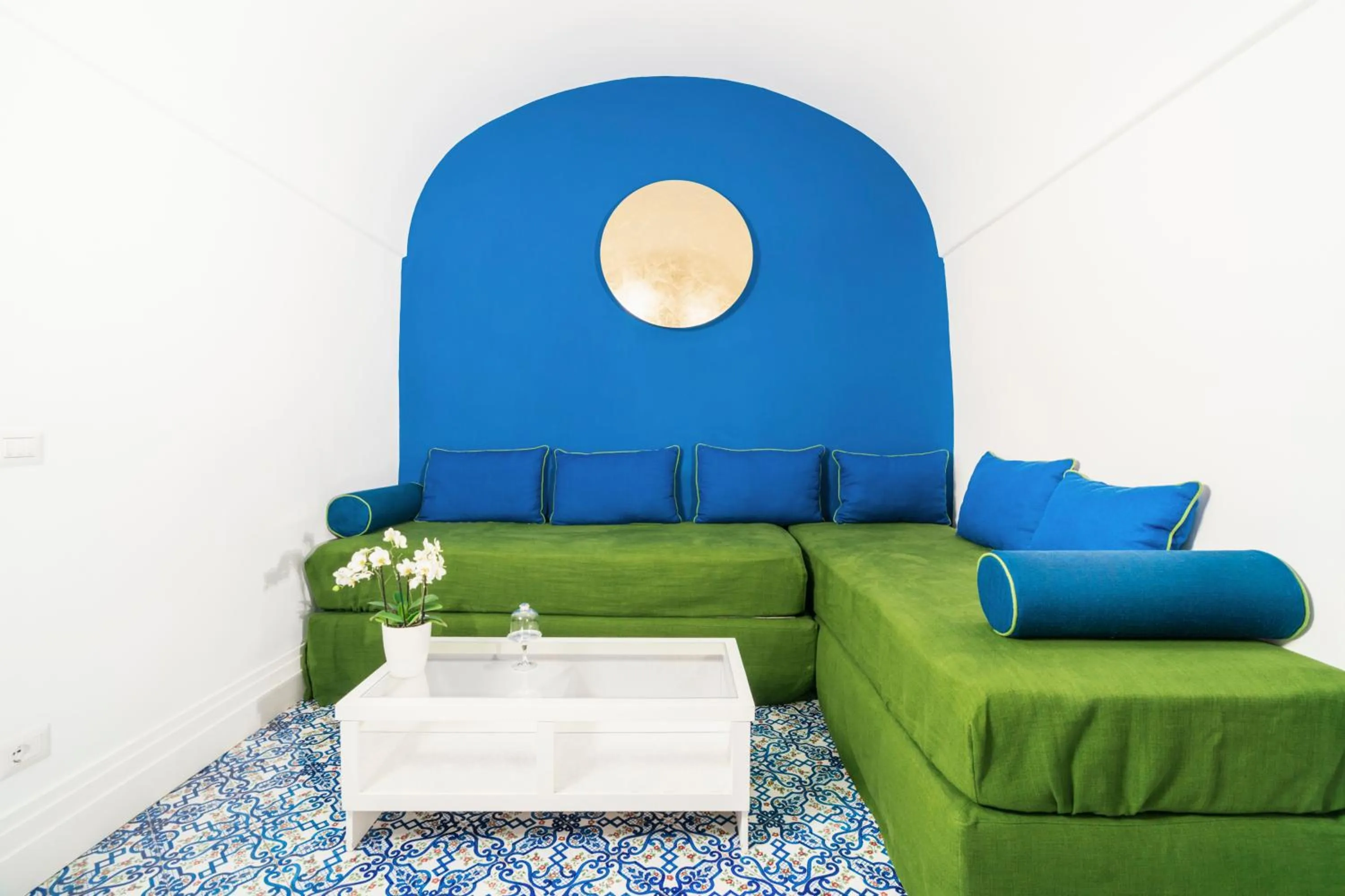 Living room in Villa Magia