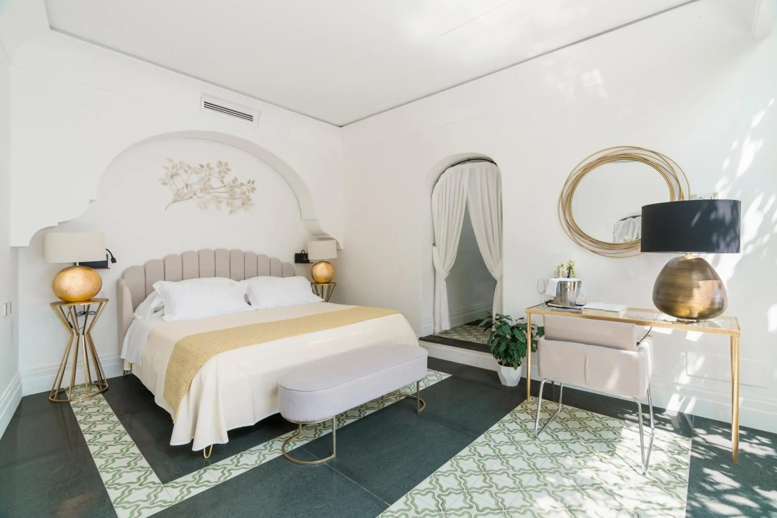 Bed in Villa Magia Bed in Villa Magia