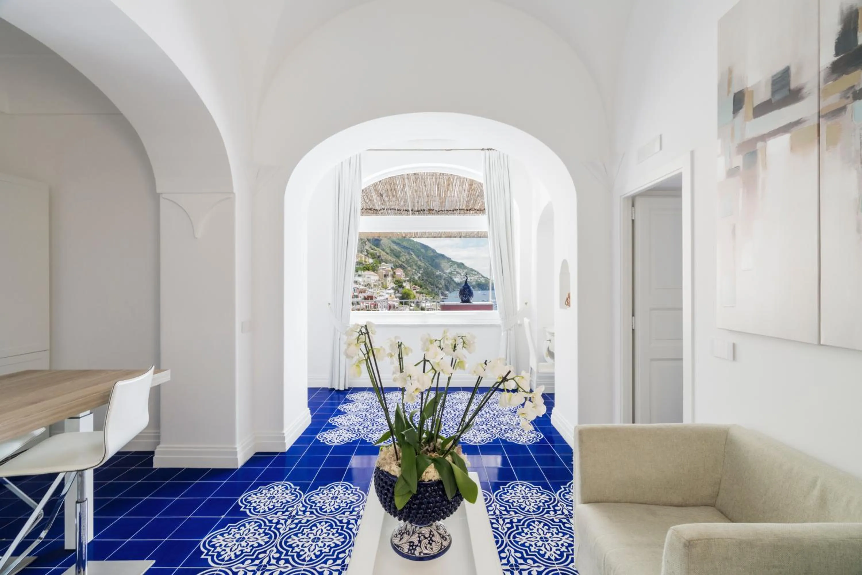 Living room in Villa Magia